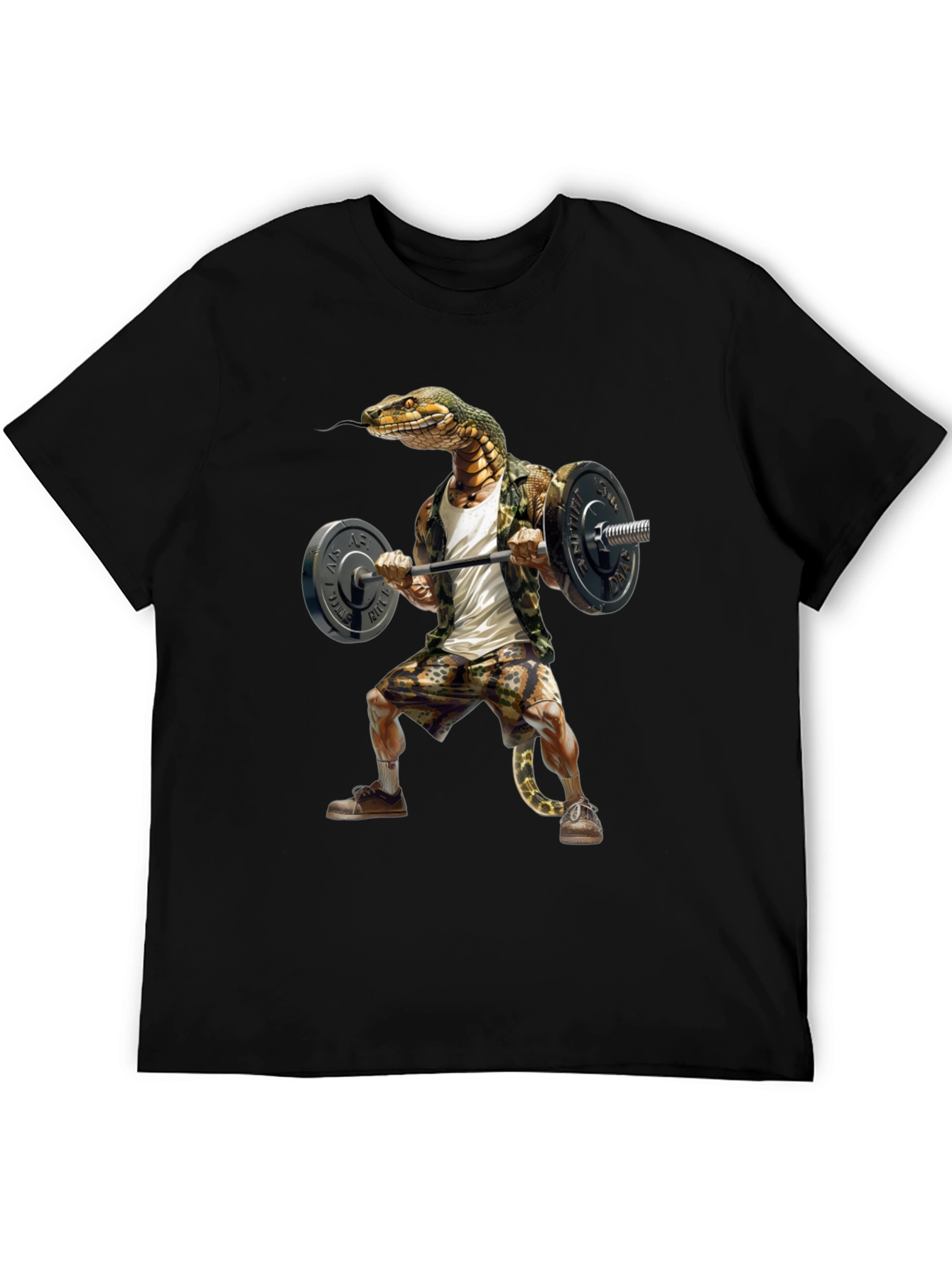 Snake Gym T-Shirt - Funny Fitness Apparel