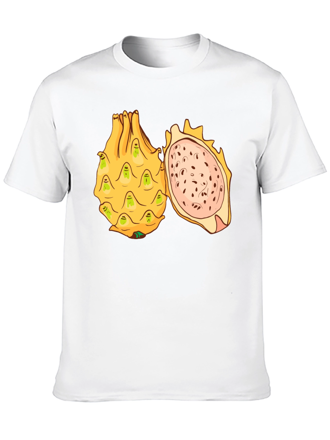 Dragon Fruit Graphic T-Shirt - Unique Fruit Design