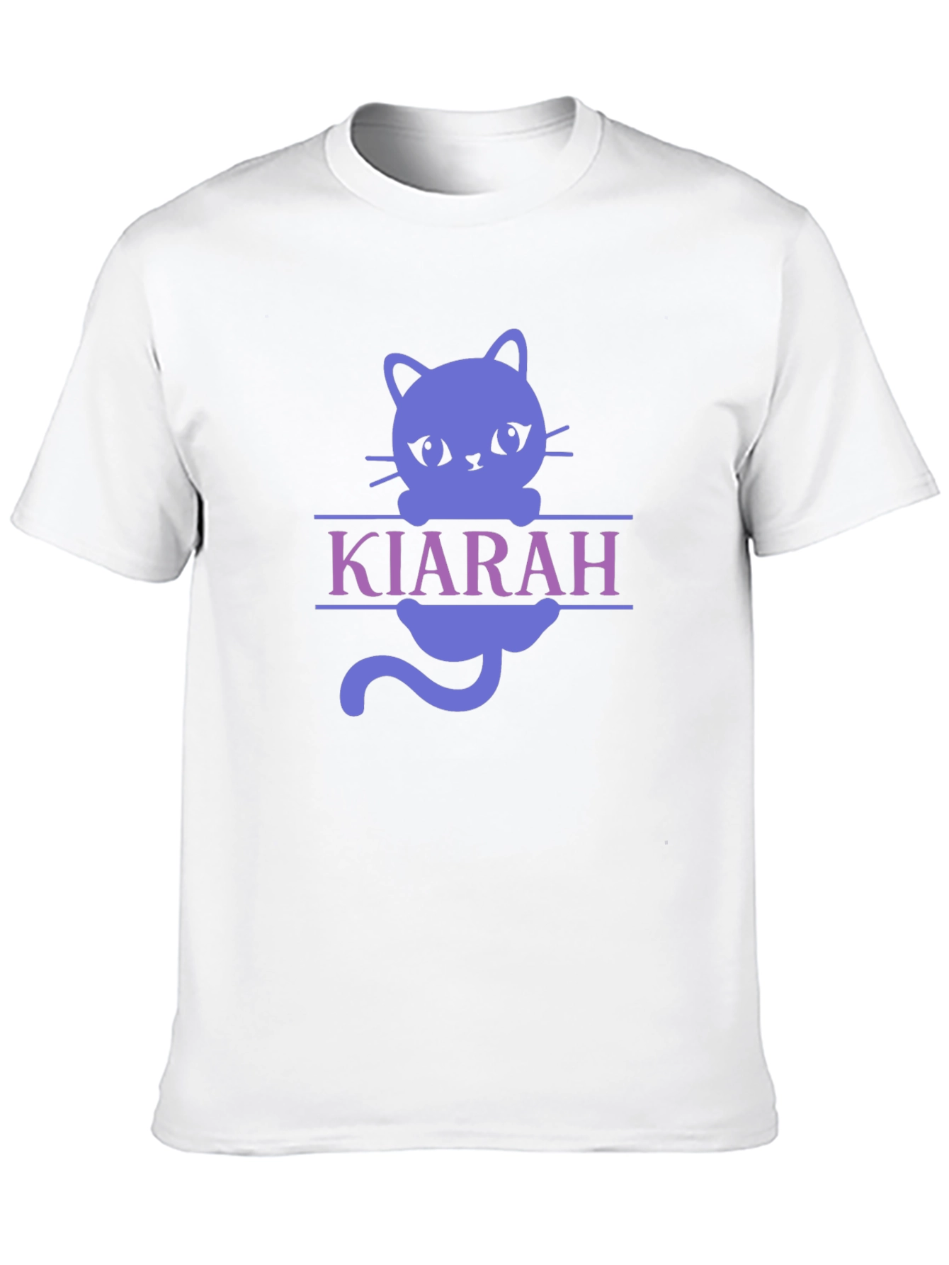 Personalized Cat T-Shirt - Kiarah Cat Design
