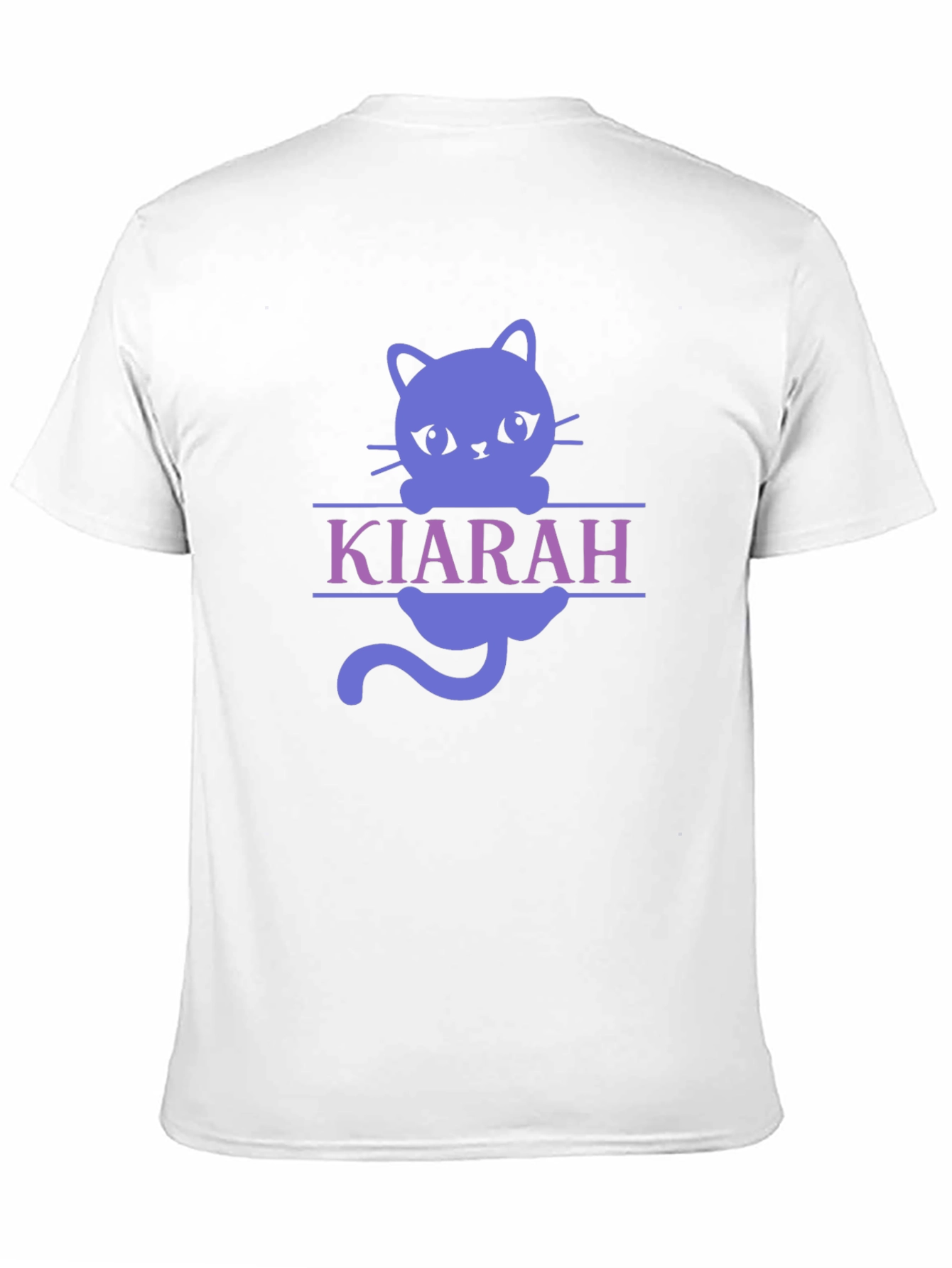 Personalized Cat T-Shirt - Kiarah Cat Design