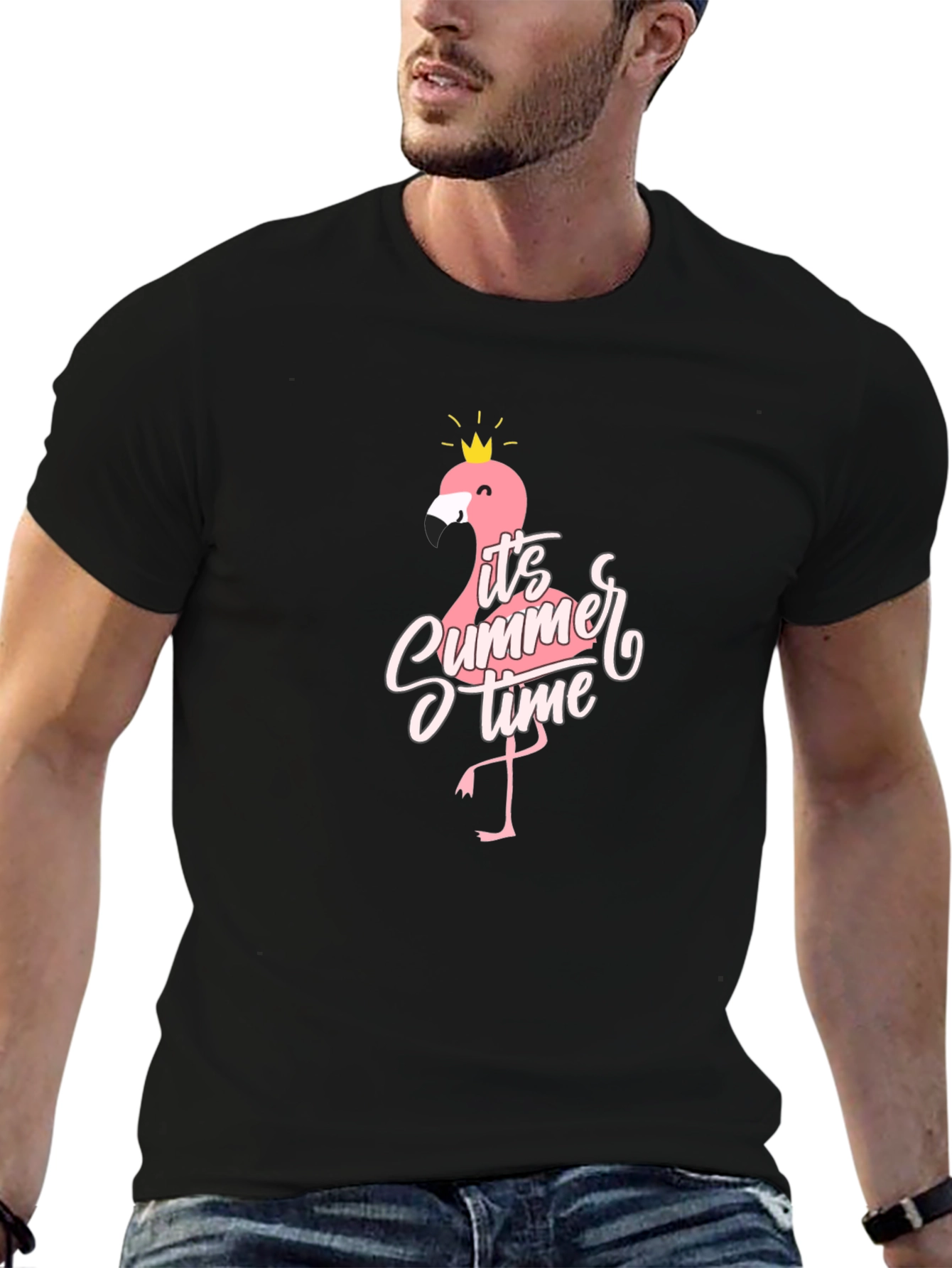 Summer Flamingo Graphic Tee