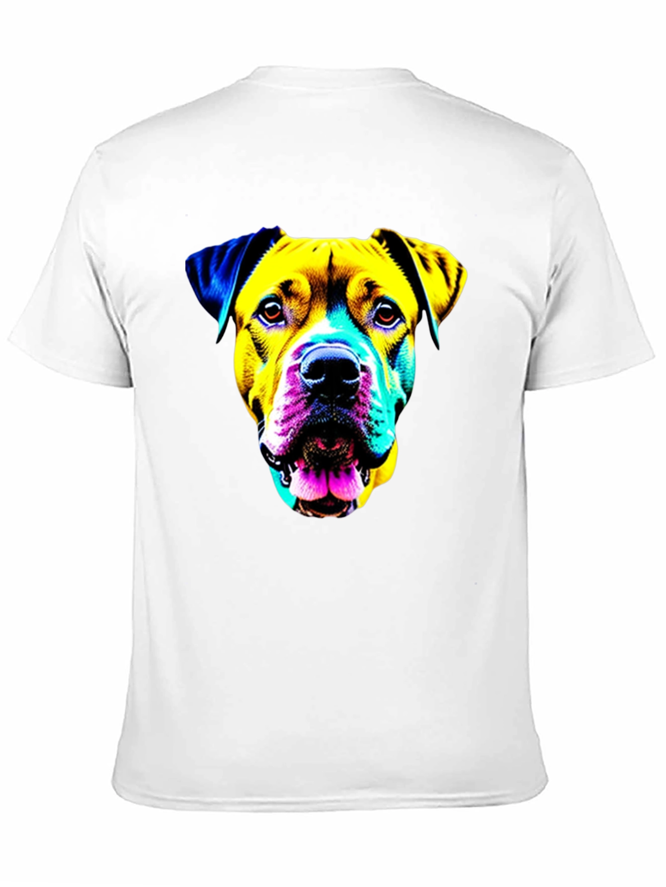 Dog Pop Art T-Shirt - Black Graphic Tee