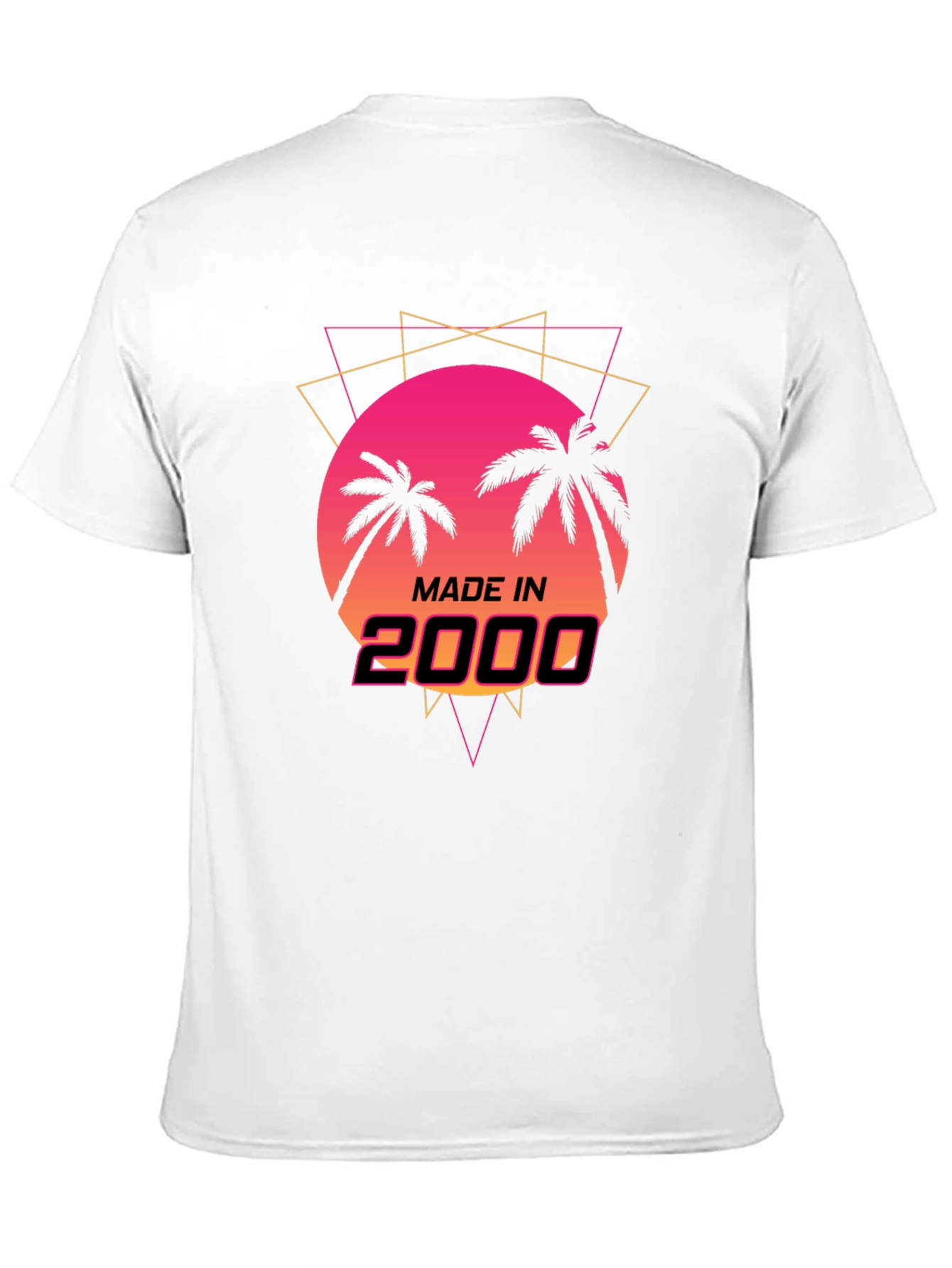 Retro Made in 2000 Palm Tree Graphic Tee