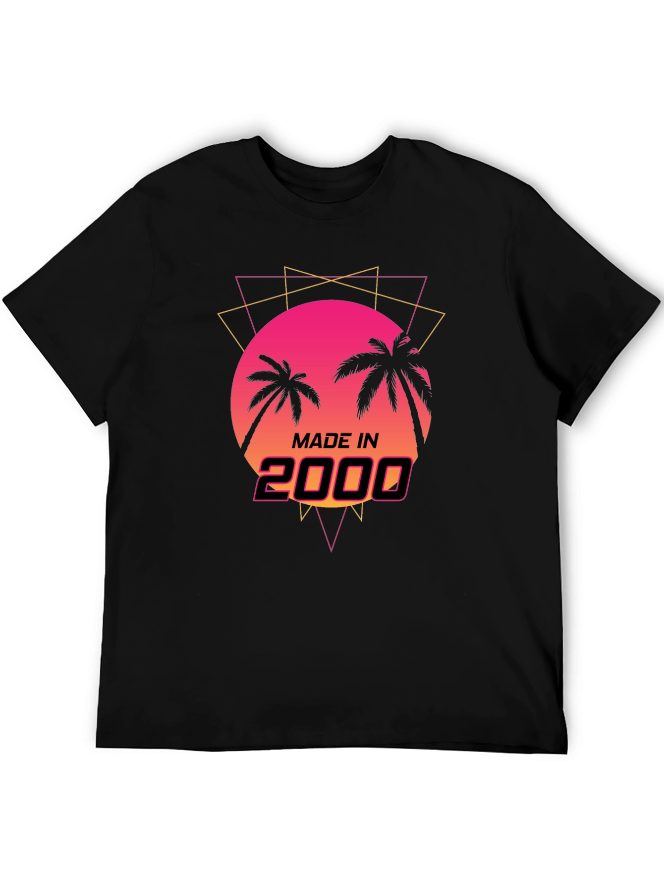 Retro Made in 2000 Palm Tree Graphic Tee