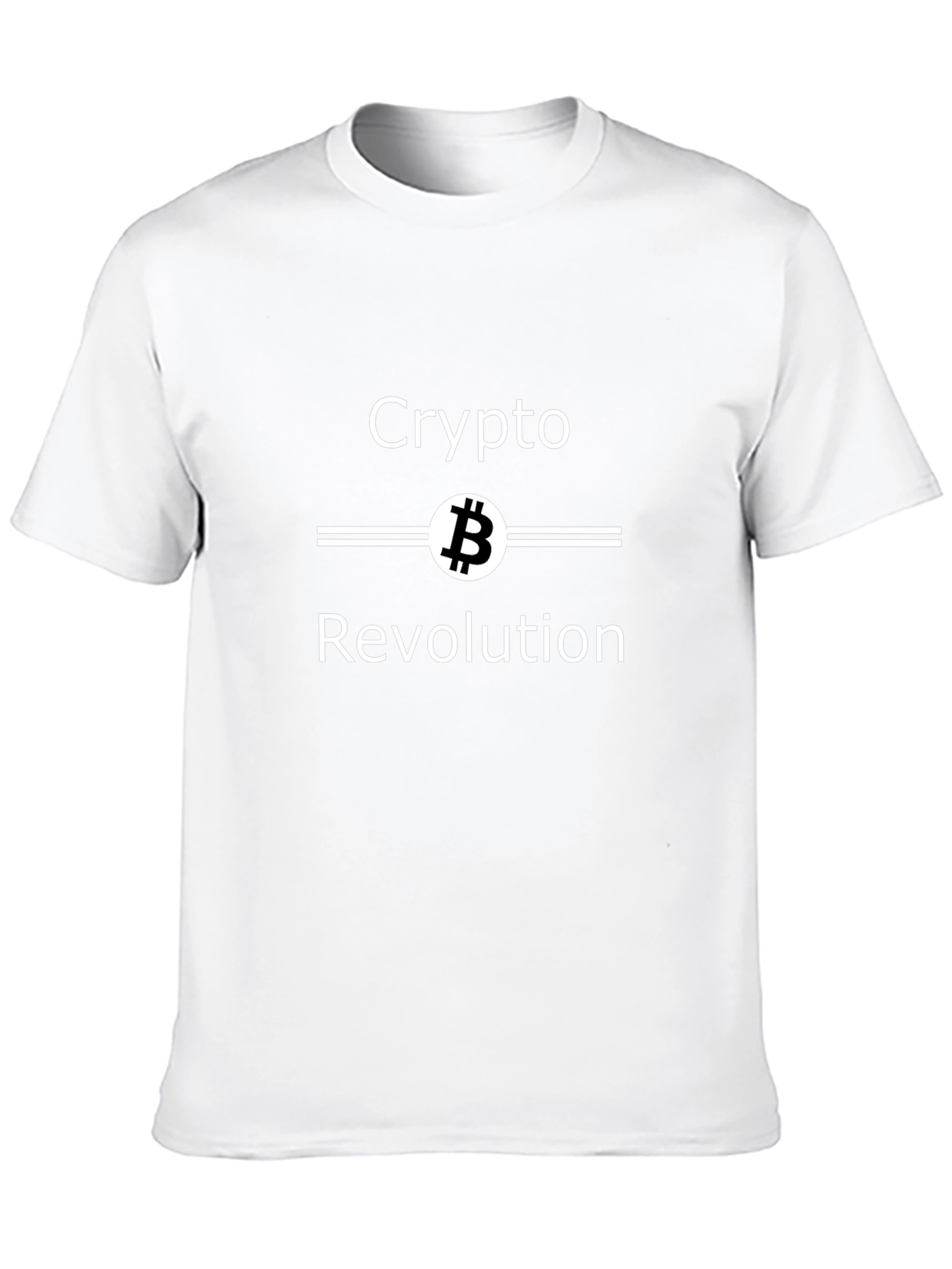 Crypto Revolution Bitcoin Graphic T-Shirt