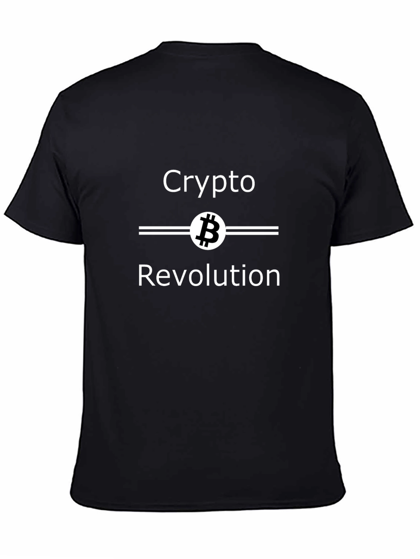 Crypto Revolution Bitcoin Graphic T-Shirt