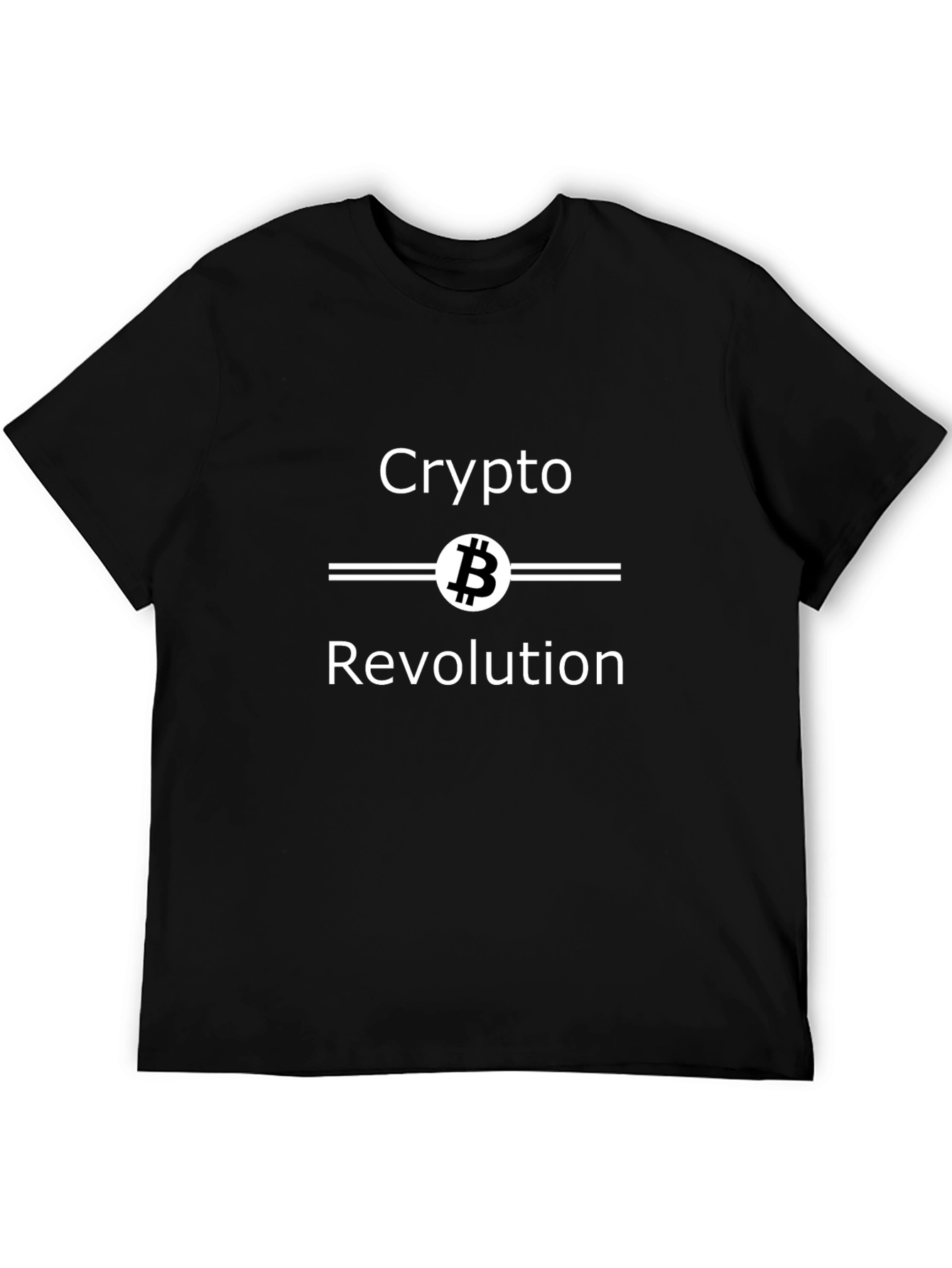 Crypto Revolution Bitcoin Graphic T-Shirt
