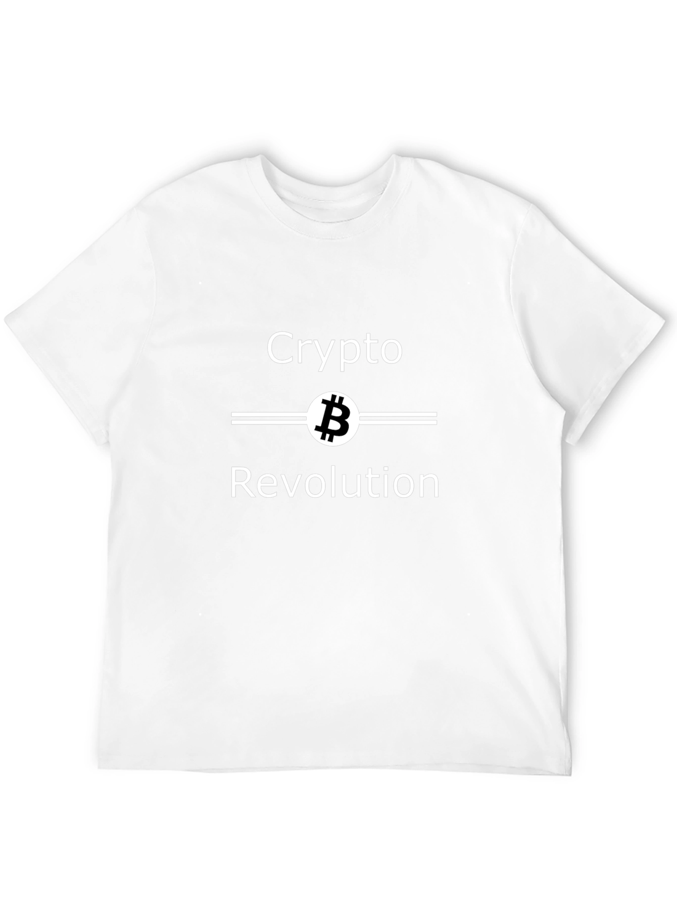 Crypto Revolution Bitcoin Graphic T-Shirt