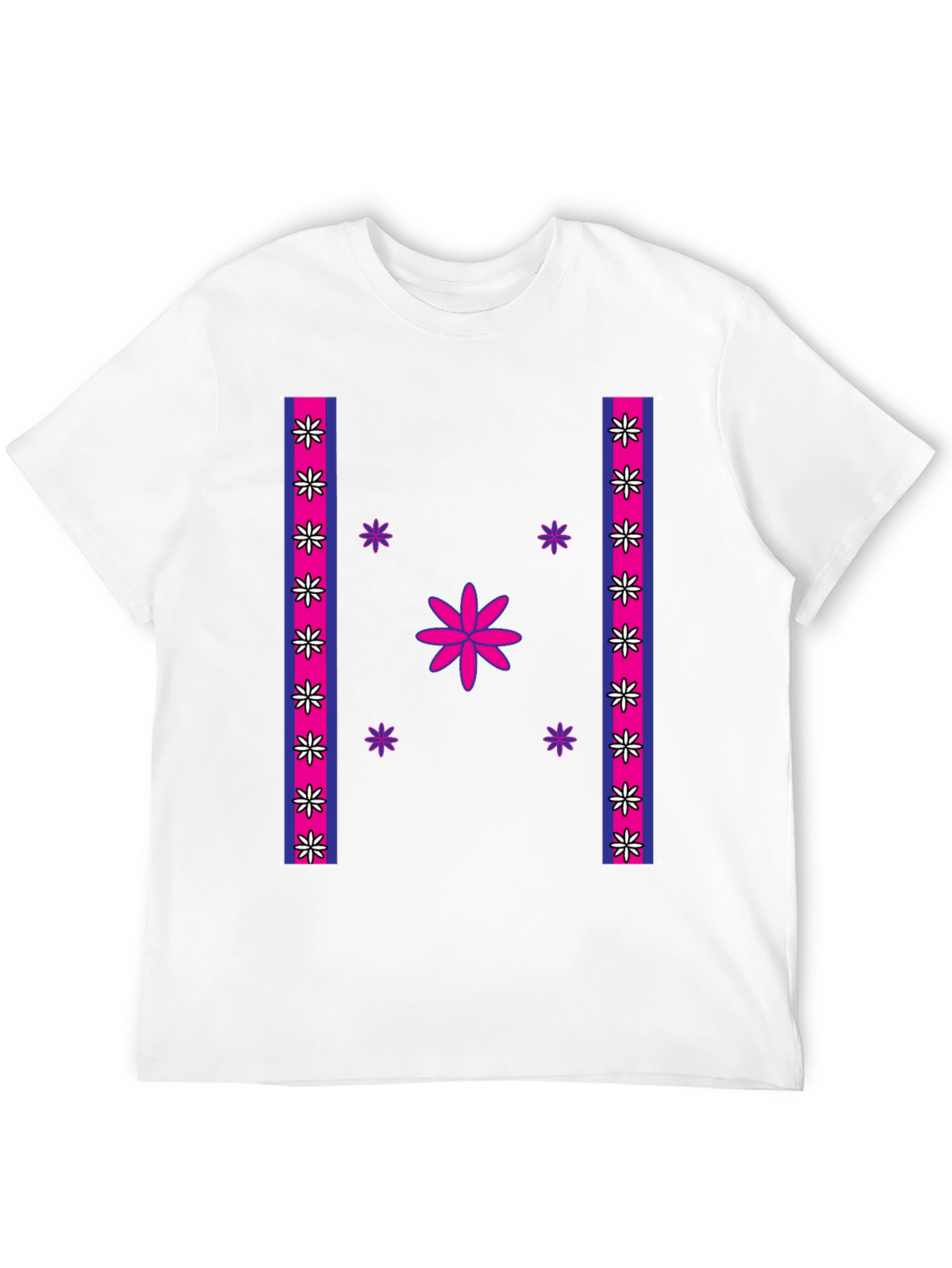 Floral Accent T-Shirt