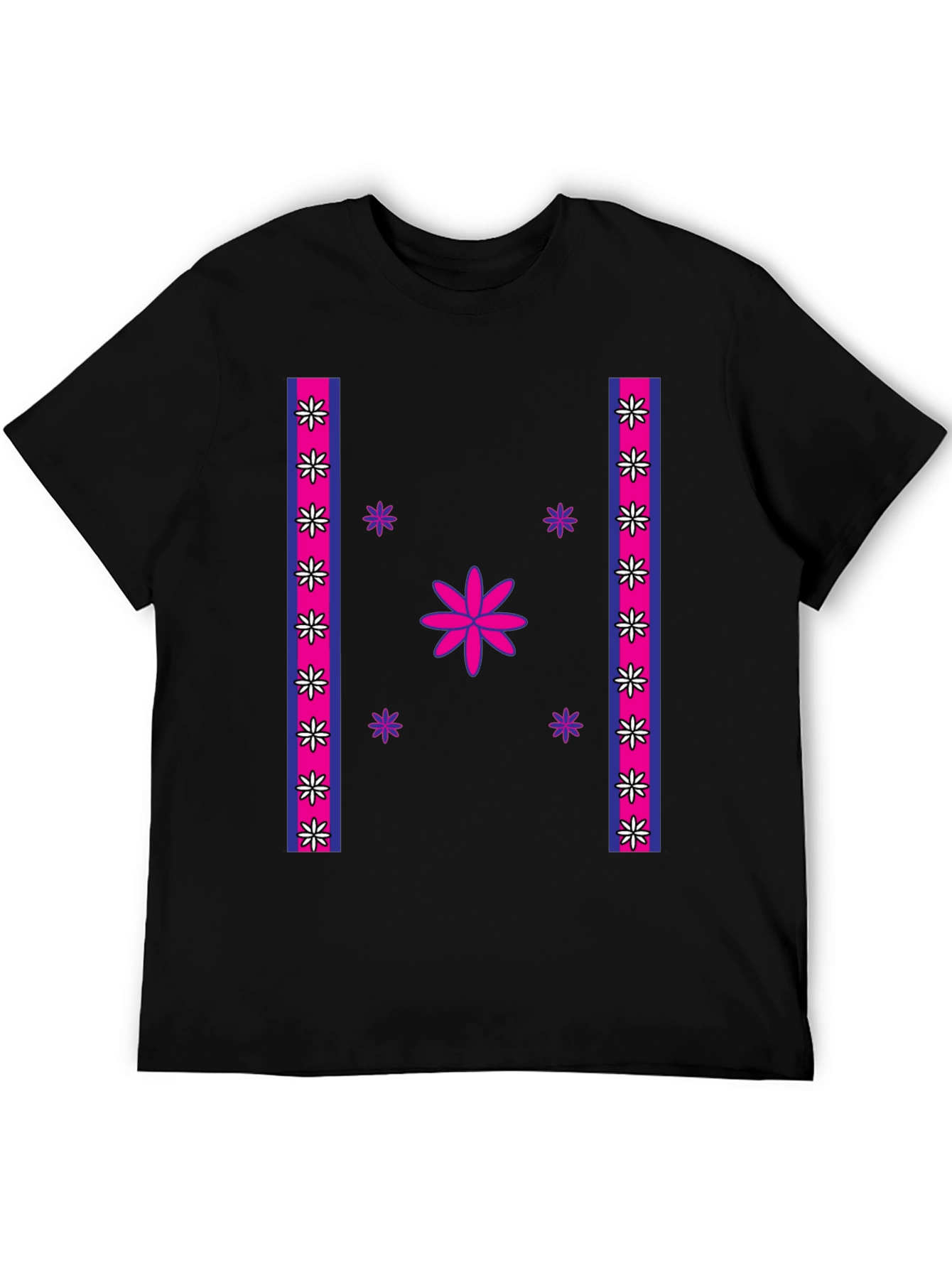 Floral Accent T-Shirt