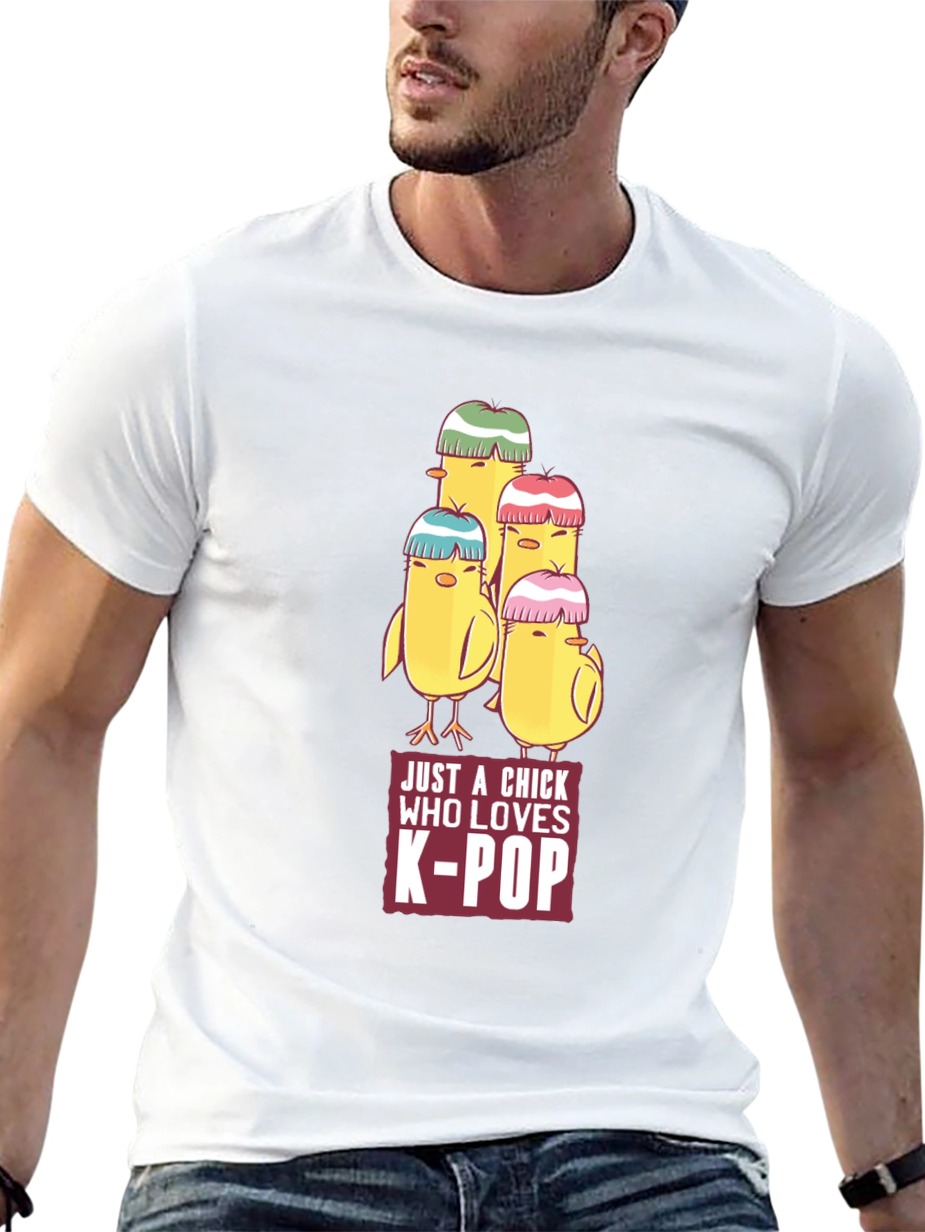 K-Pop Lover Chicken T-Shirt