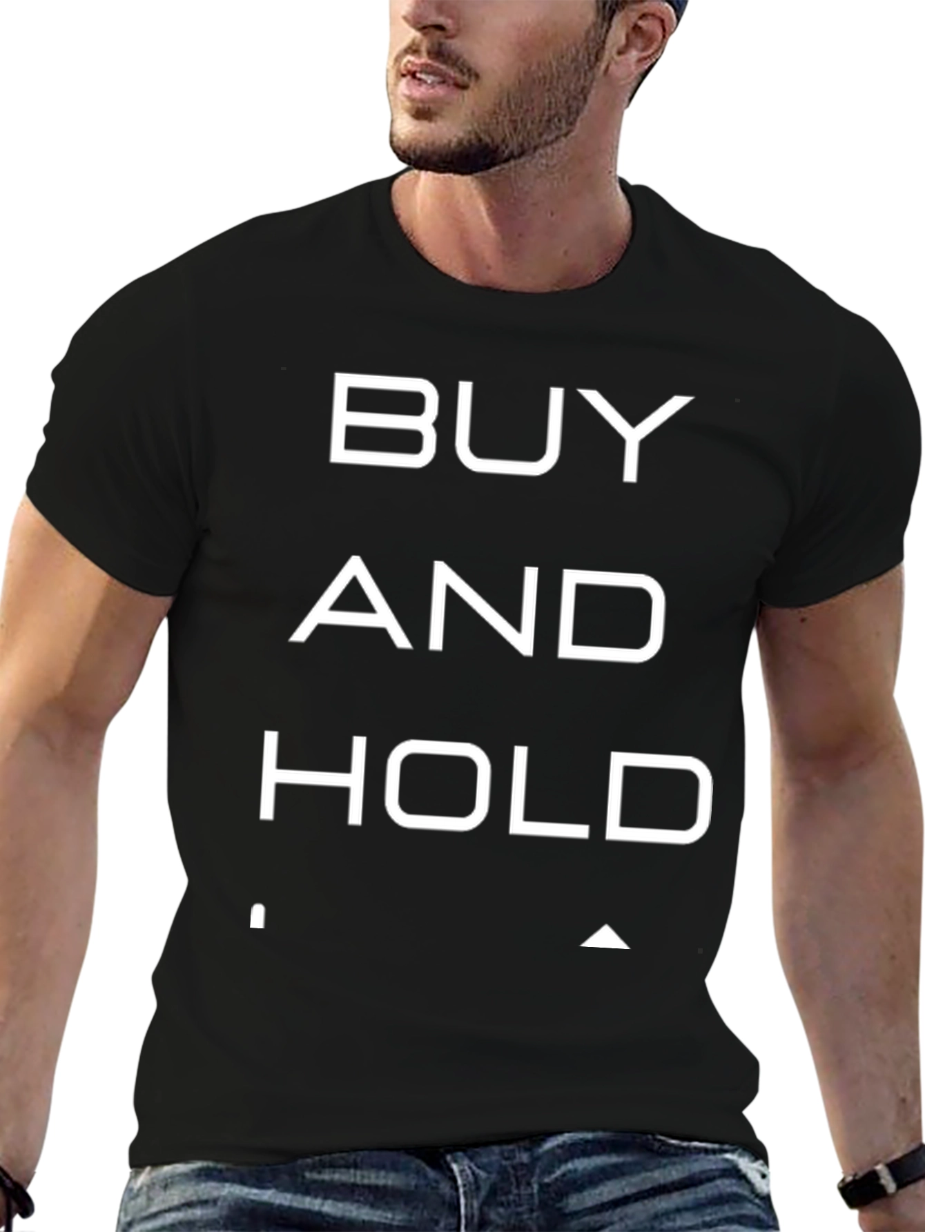 Buy and Hold Graphic Tee - Investment T-Shirt