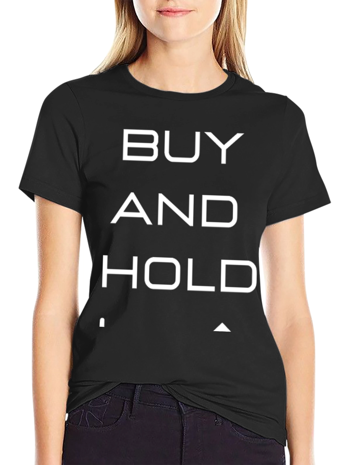 Buy and Hold Graphic Tee - Investment T-Shirt