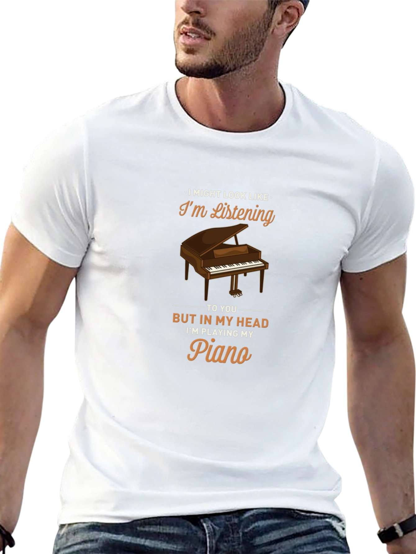 Piano Player T-Shirt - Im Playing My Piano!