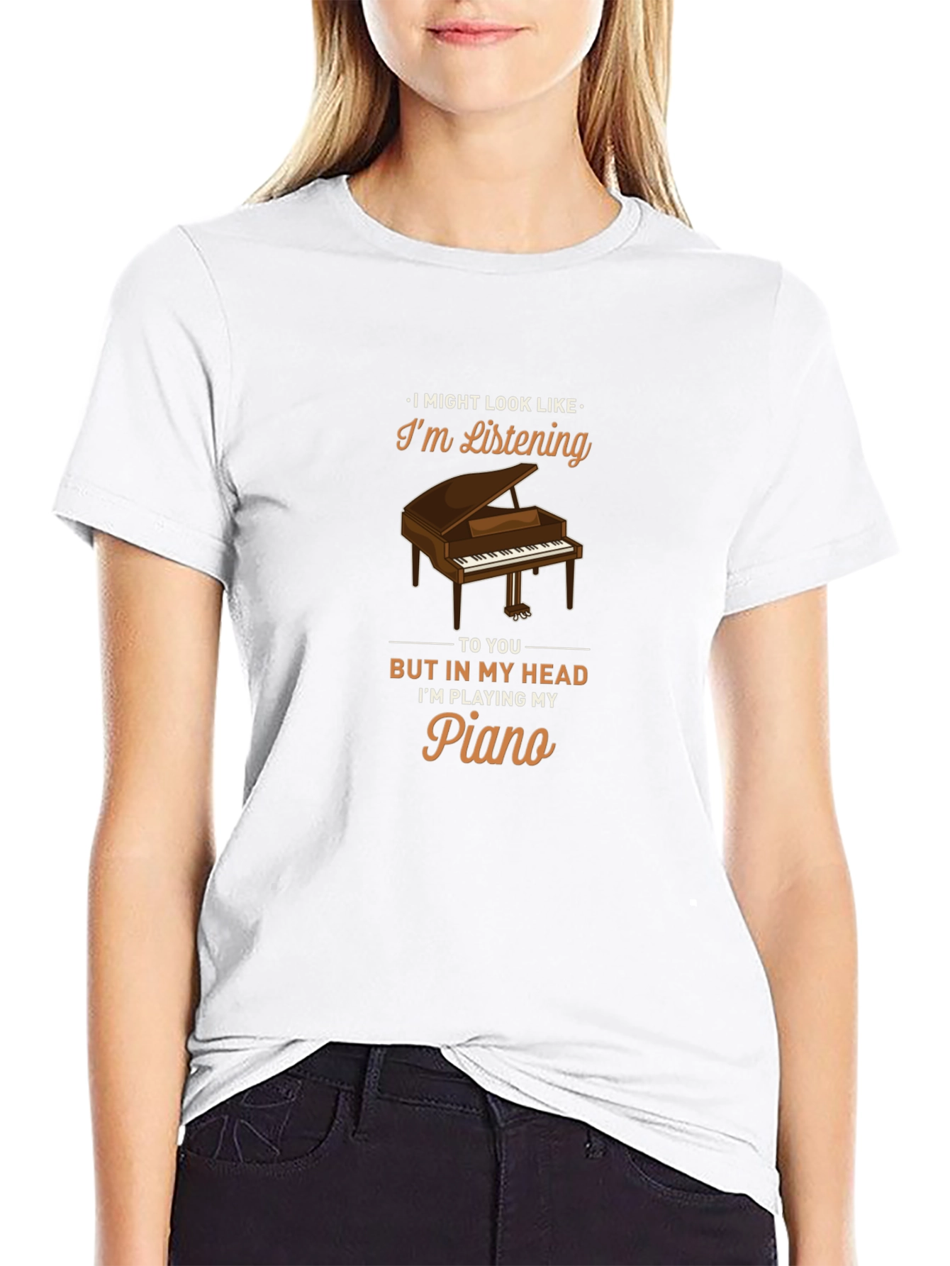Piano Player T-Shirt - Im Playing My Piano!