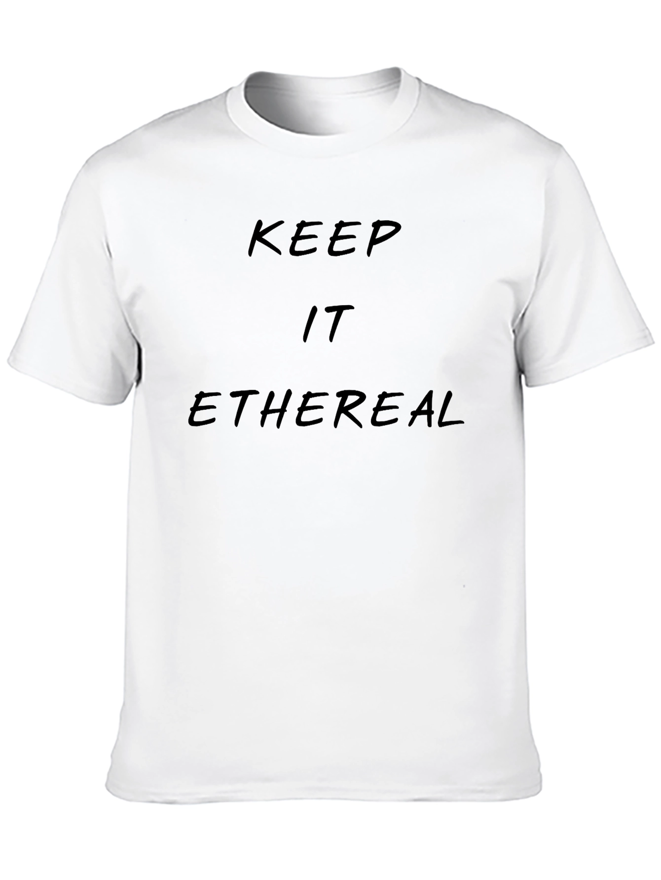 Keep It Ethereal Black T-Shirt