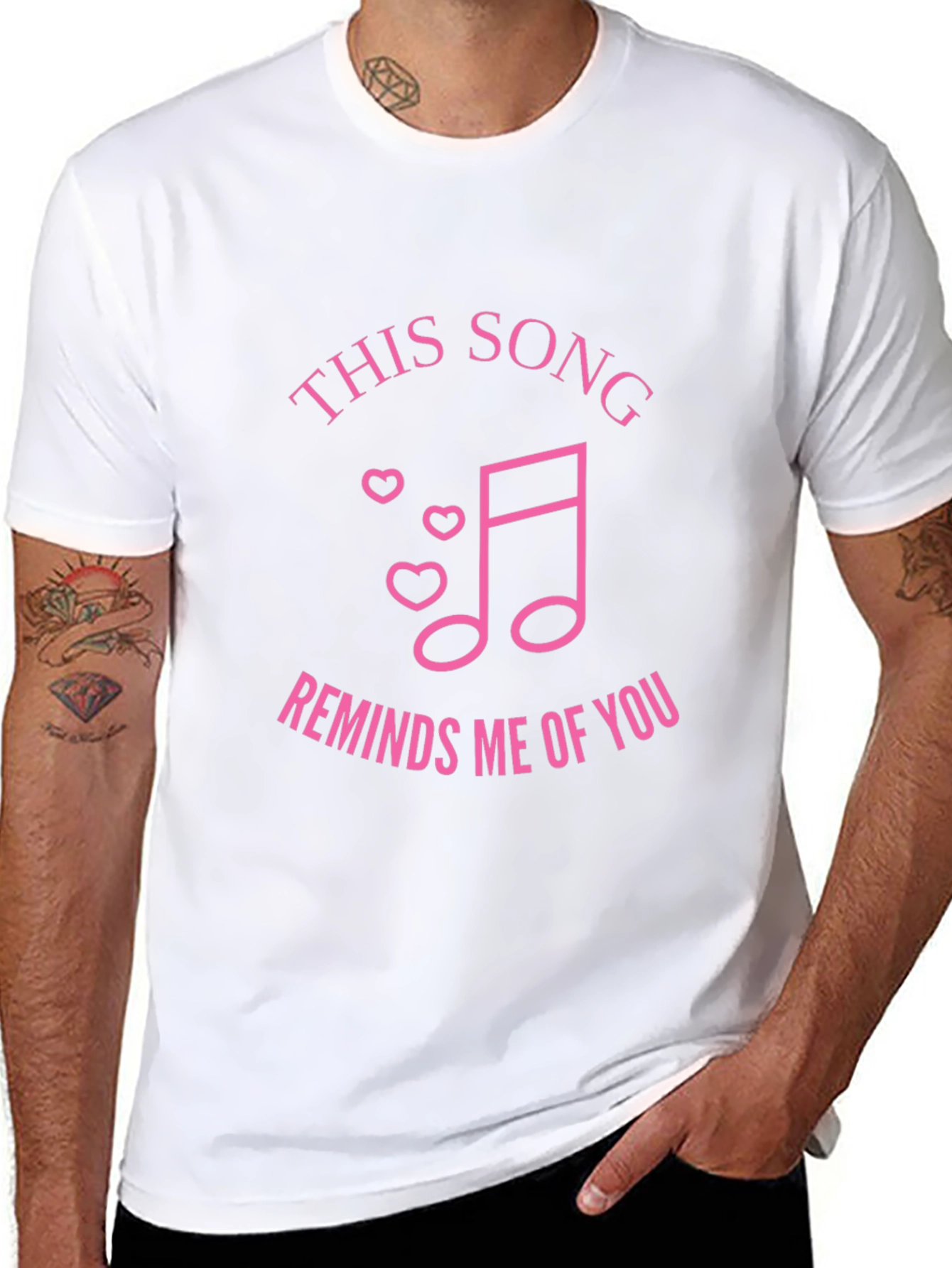 Romantic Music Tee: This Song Reminds Me of You