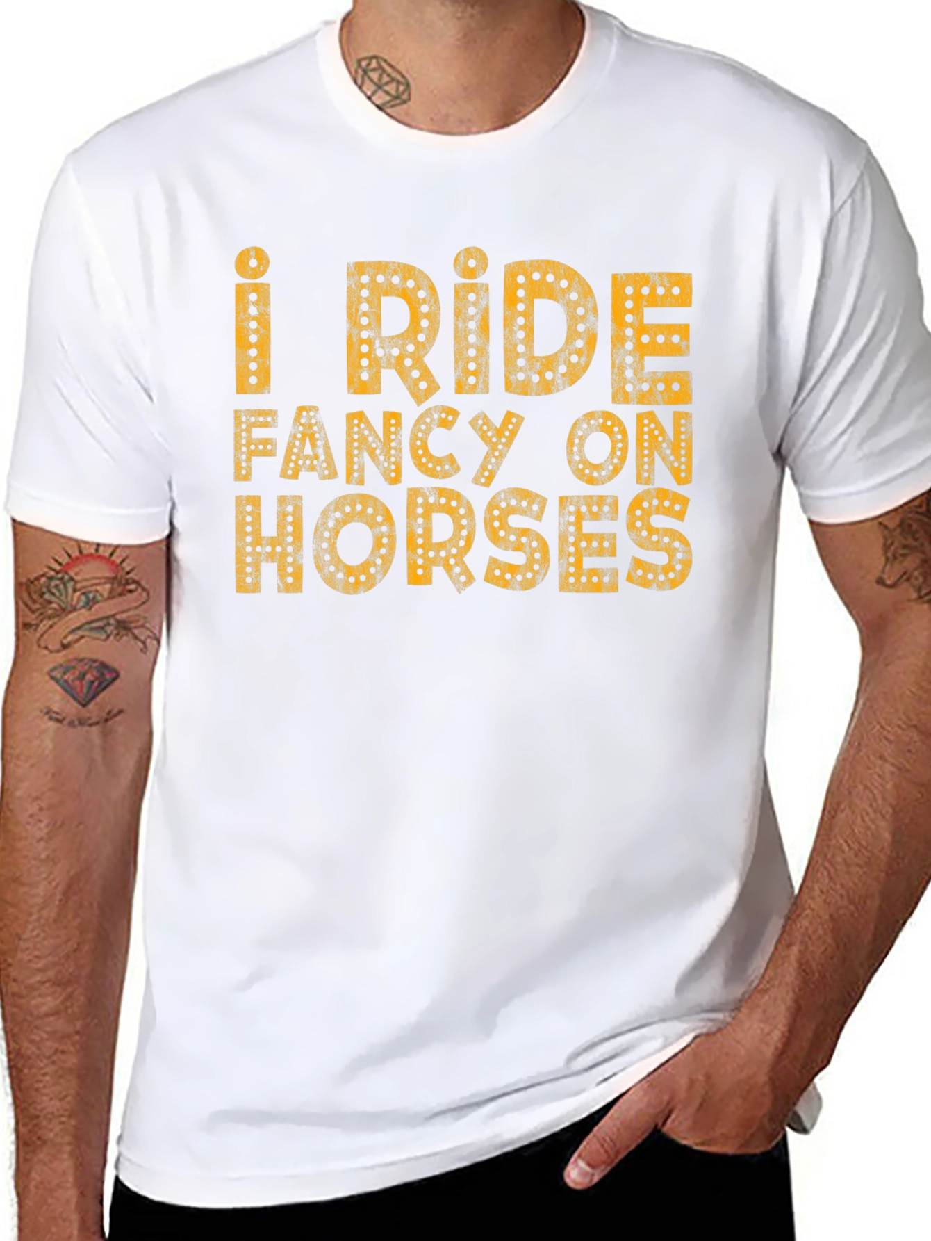 I Ride Fancy on Horses T-Shirt