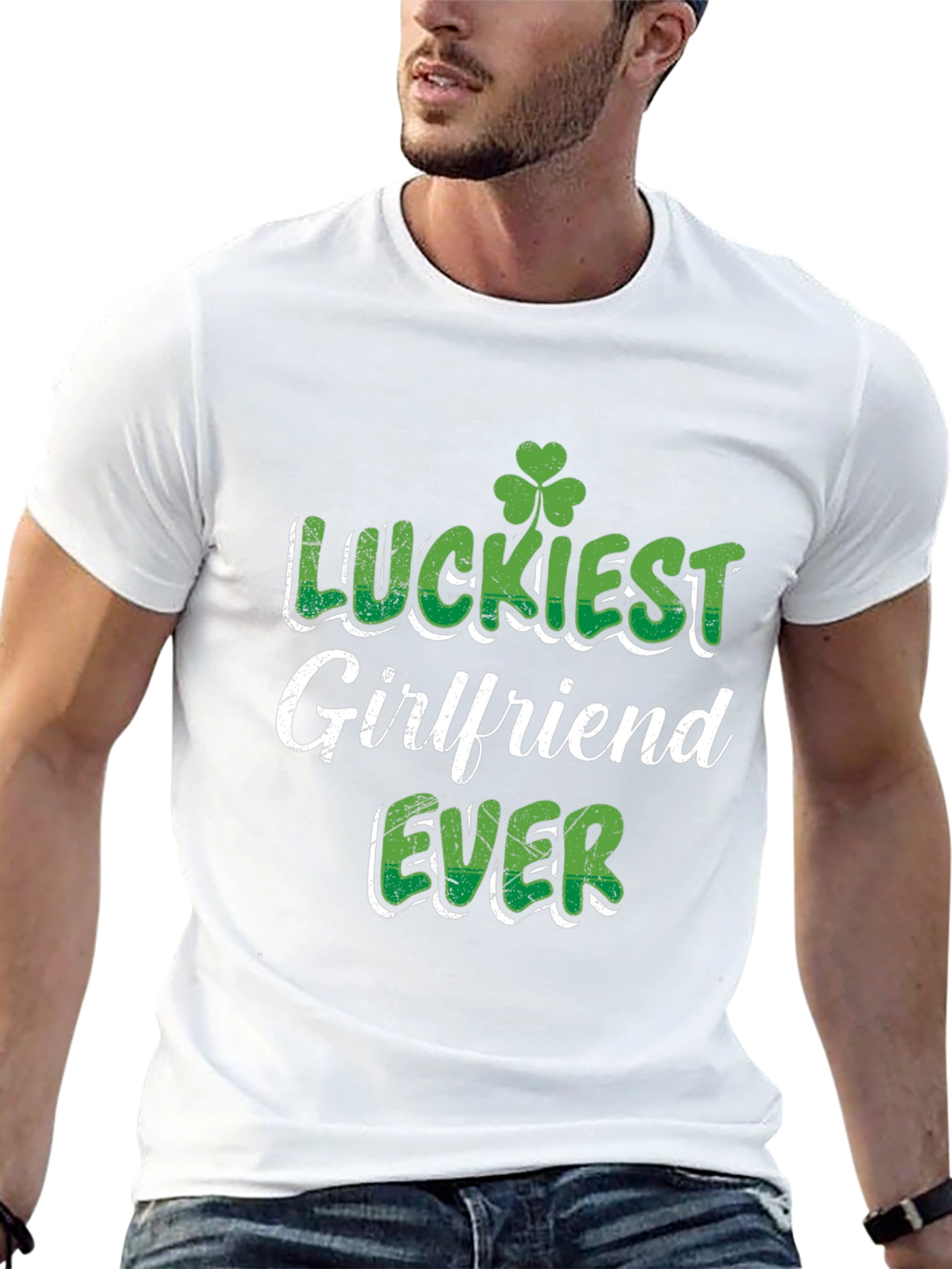 Luckiest Girlfriend Ever St. Patricks Day T-Shirt