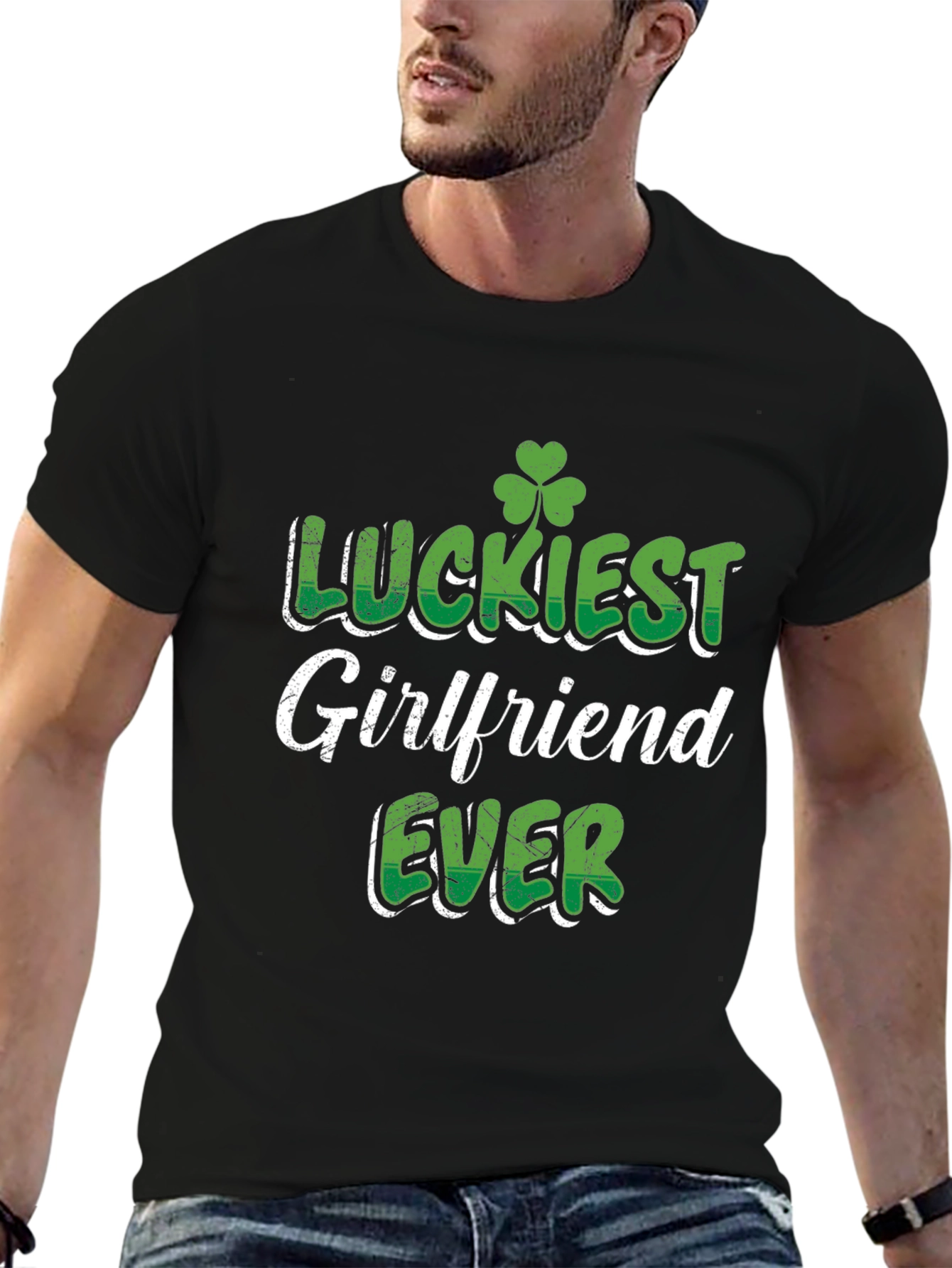 Luckiest Girlfriend Ever St. Patricks Day T-Shirt
