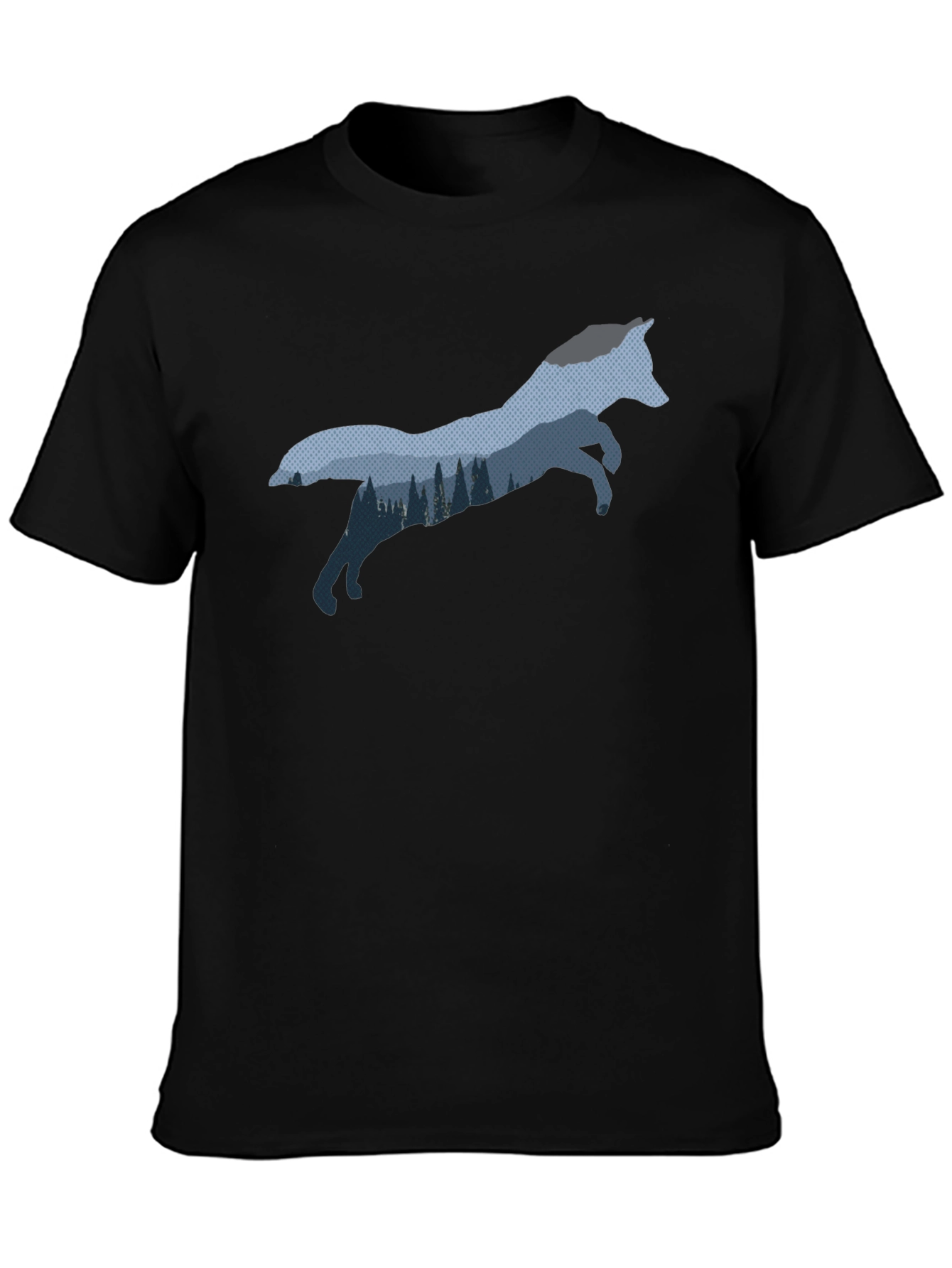 Wolf Graphic Tee - Nature Inspired Design