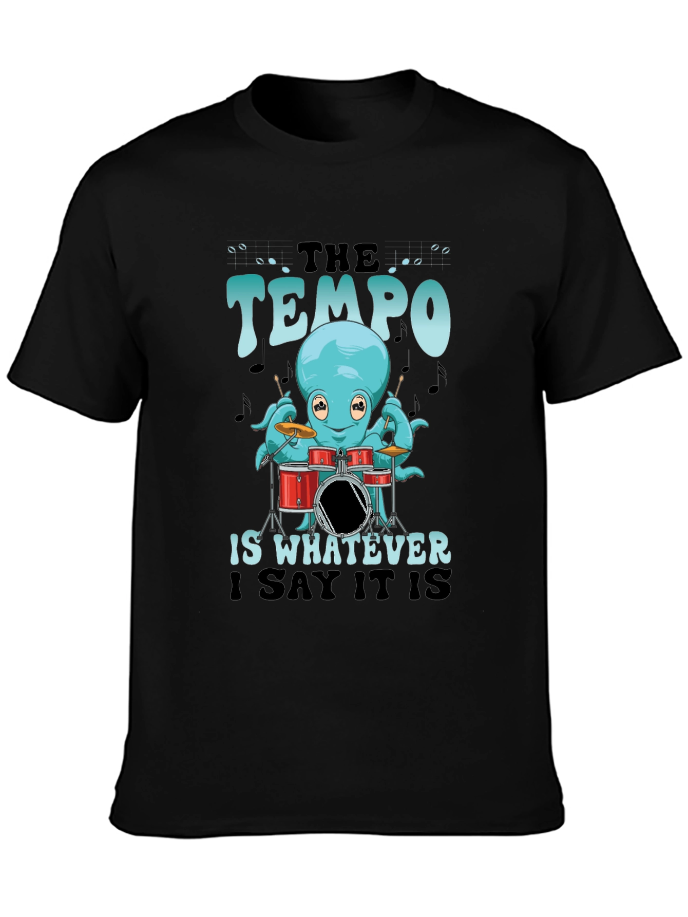 Tempo Octopus Drummer T-Shirt