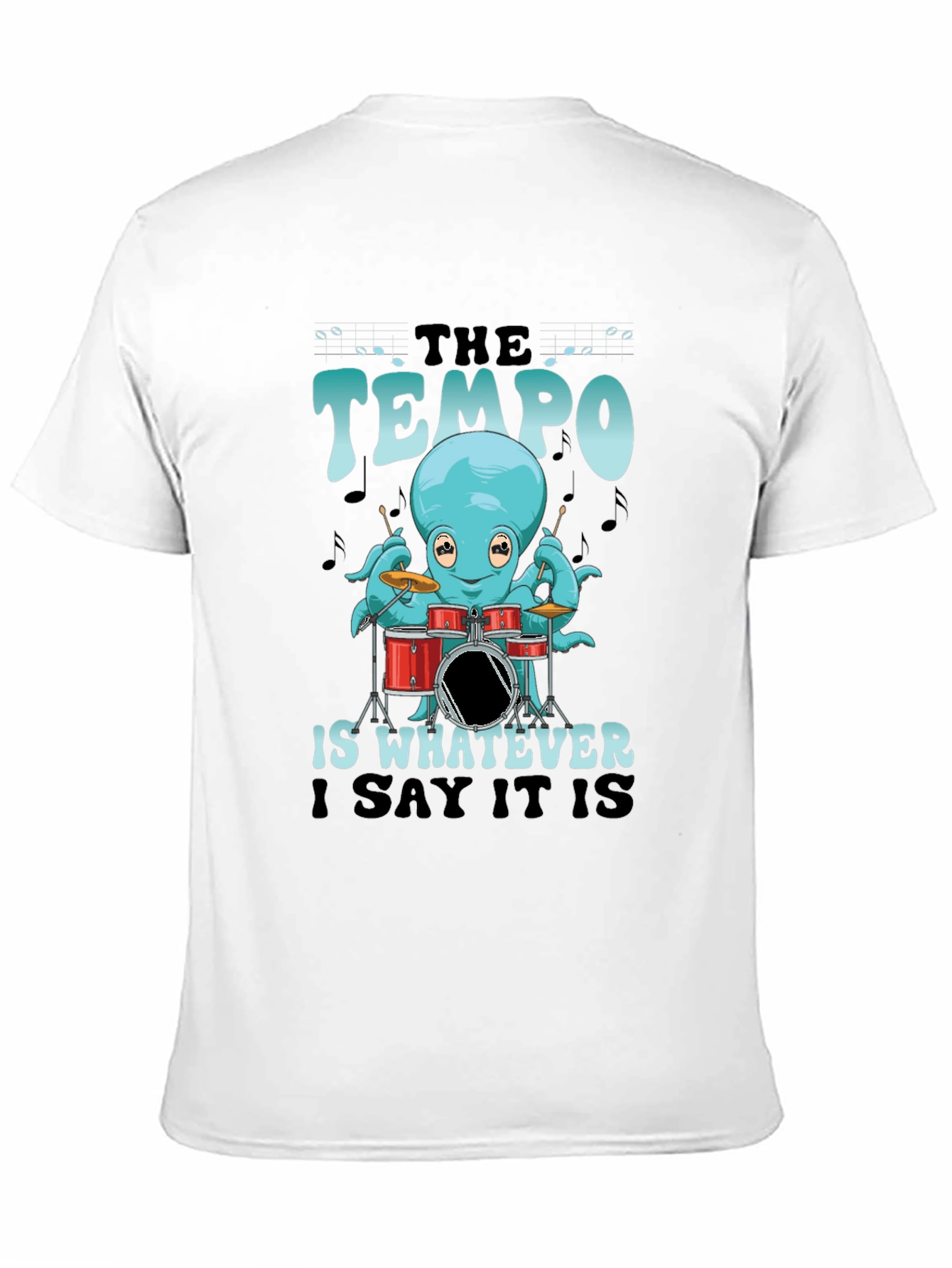 Tempo Octopus Drummer T-Shirt