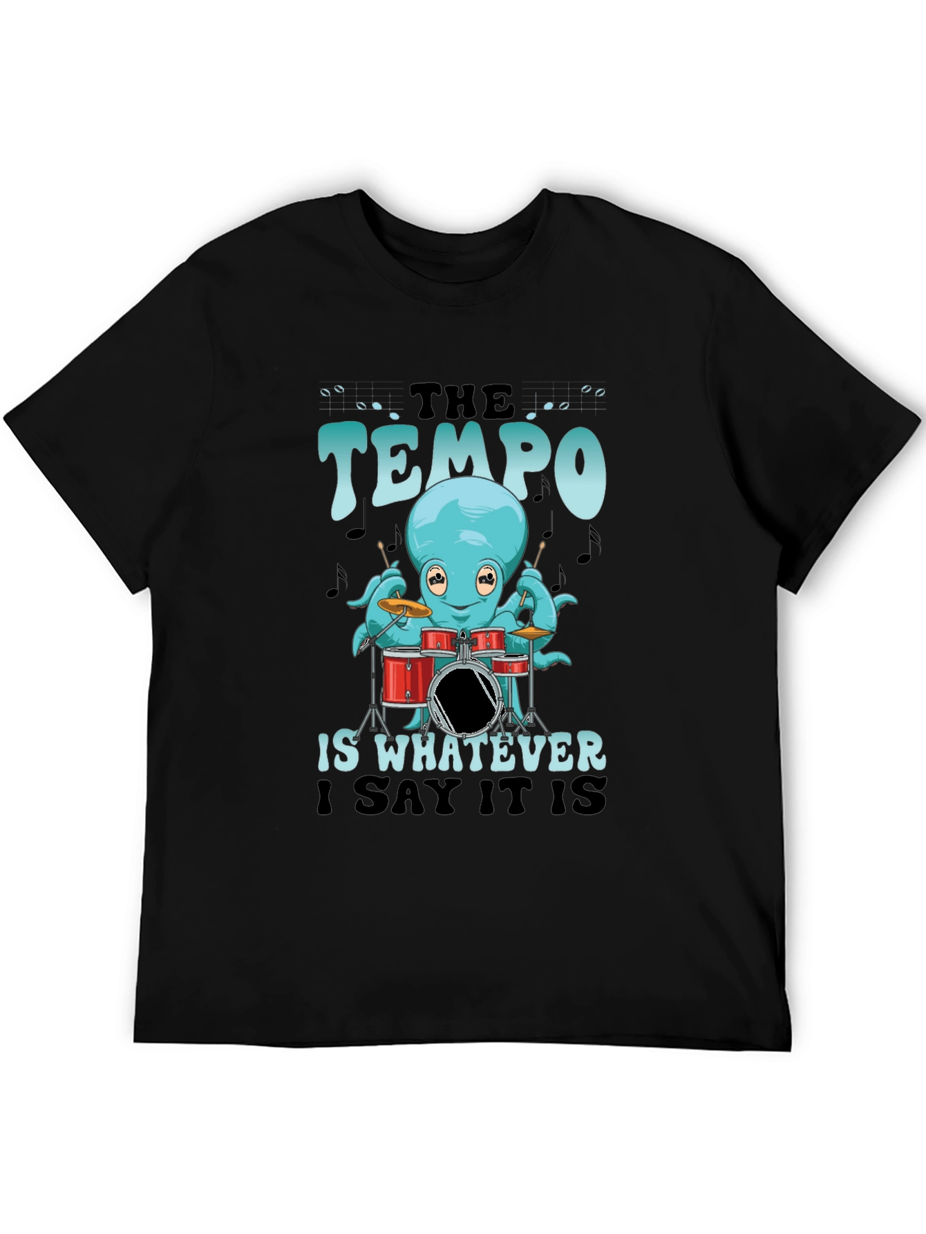 Tempo Octopus Drummer T-Shirt