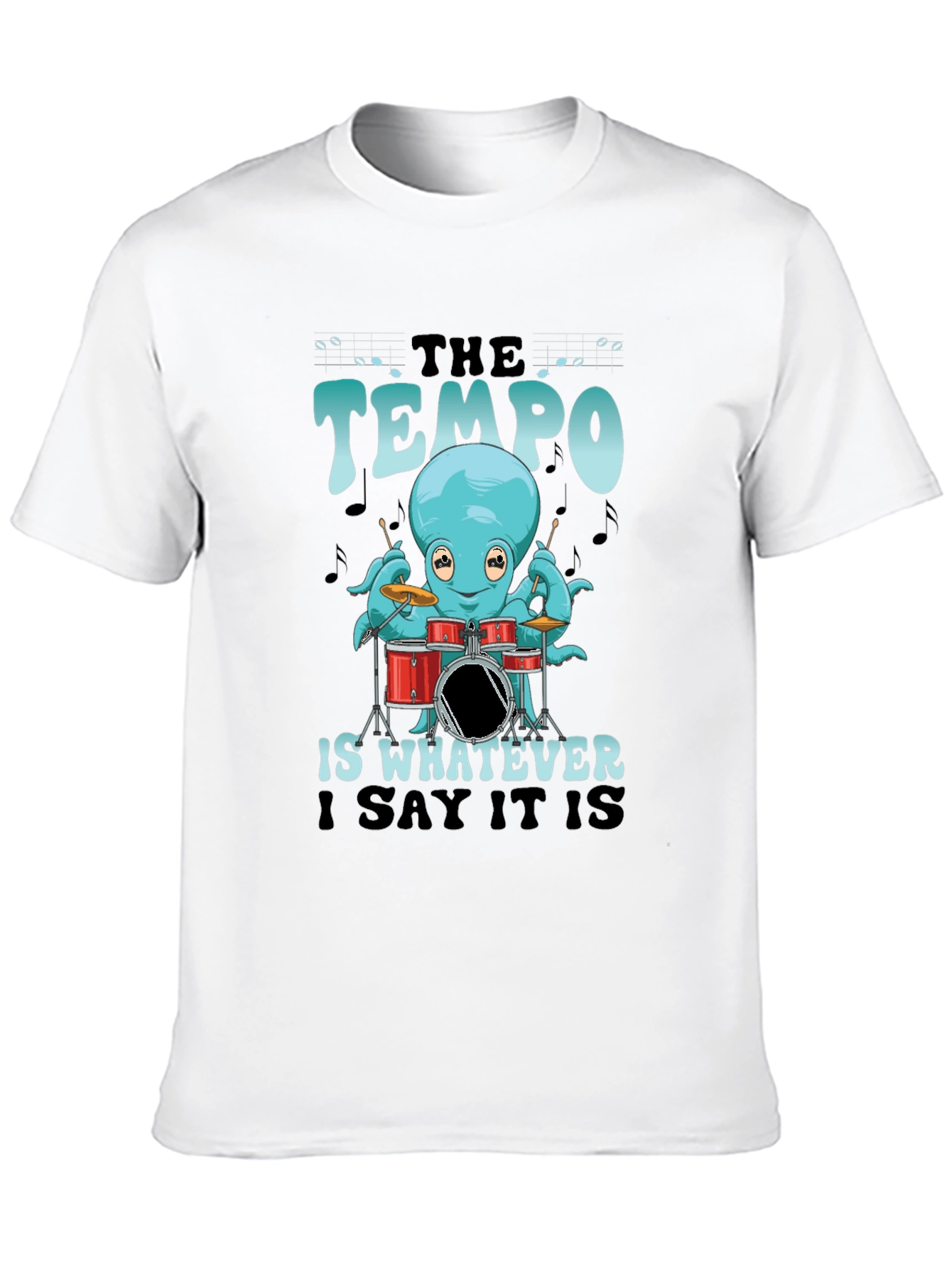 Tempo Octopus Drummer T-Shirt