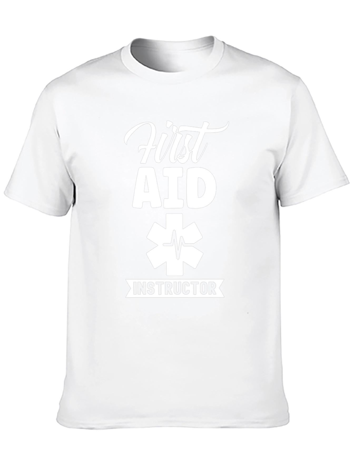First Aid Instructor Black T-Shirt