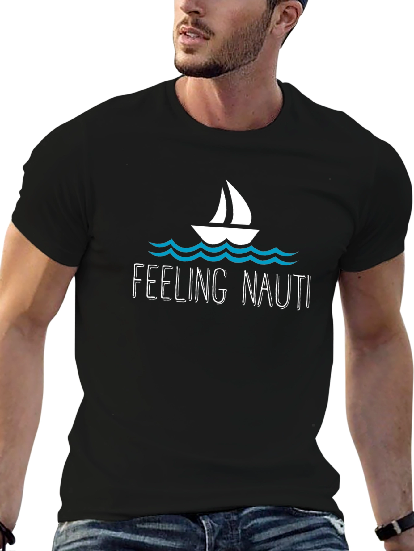 Feeling Nauti Black T-Shirt