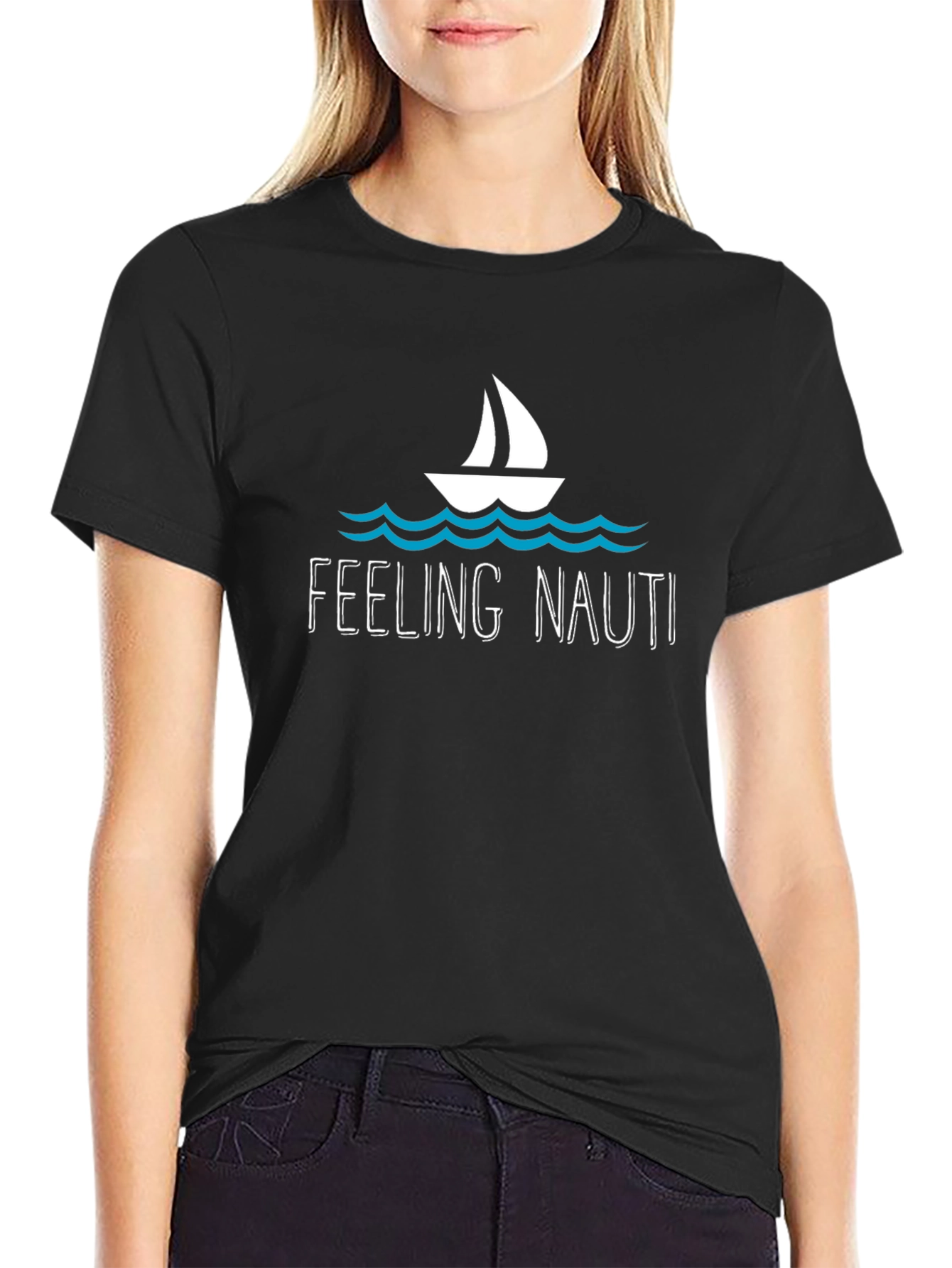 Feeling Nauti Black T-Shirt