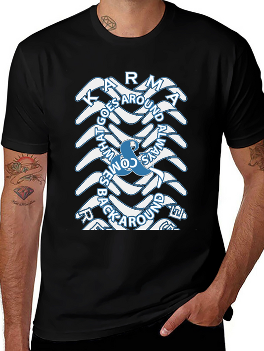 Karma Boomerang Graphic Tee - Trendy & Unique