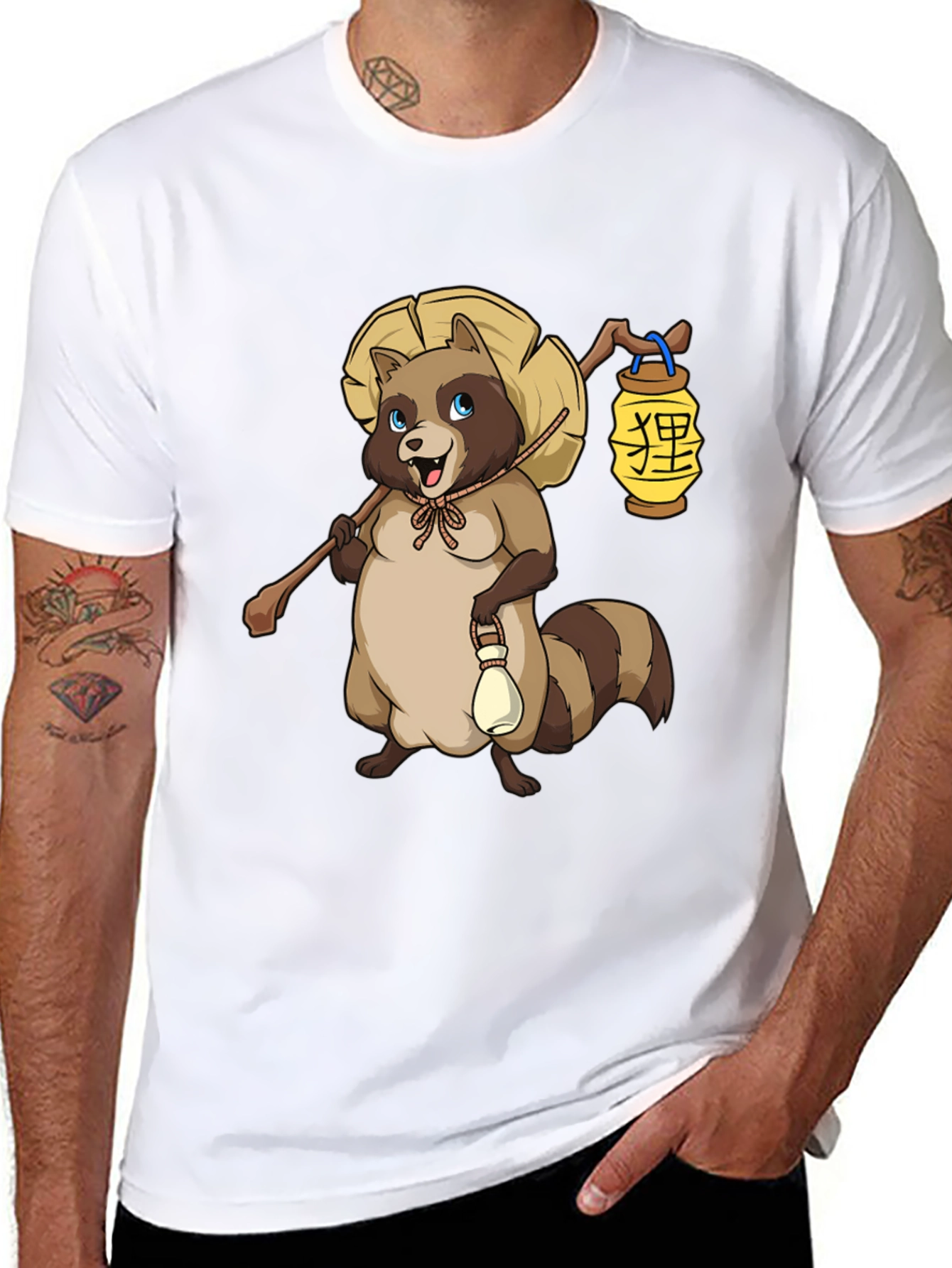 Tanuki Raccoon T-Shirt