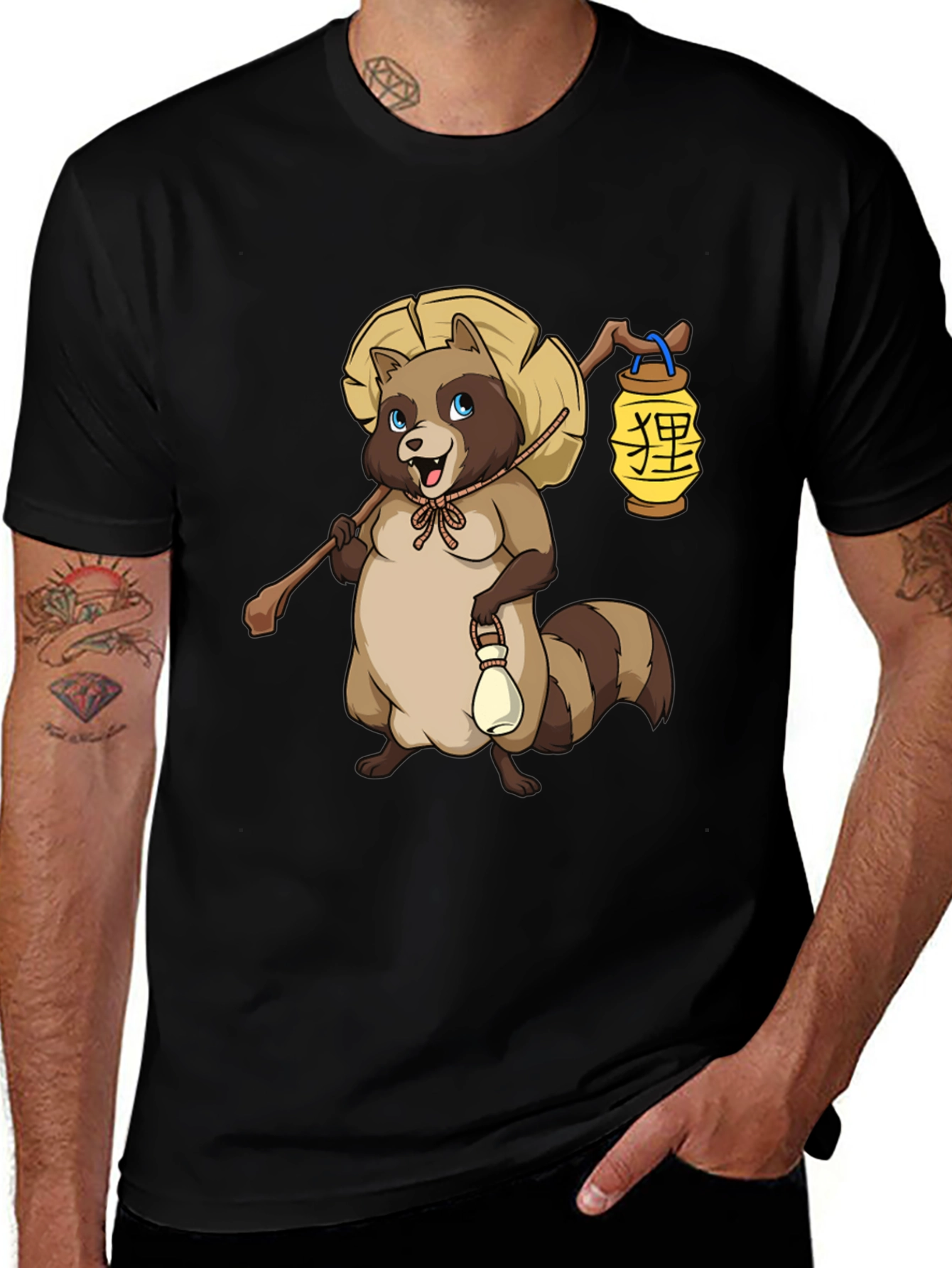 Tanuki Raccoon T-Shirt