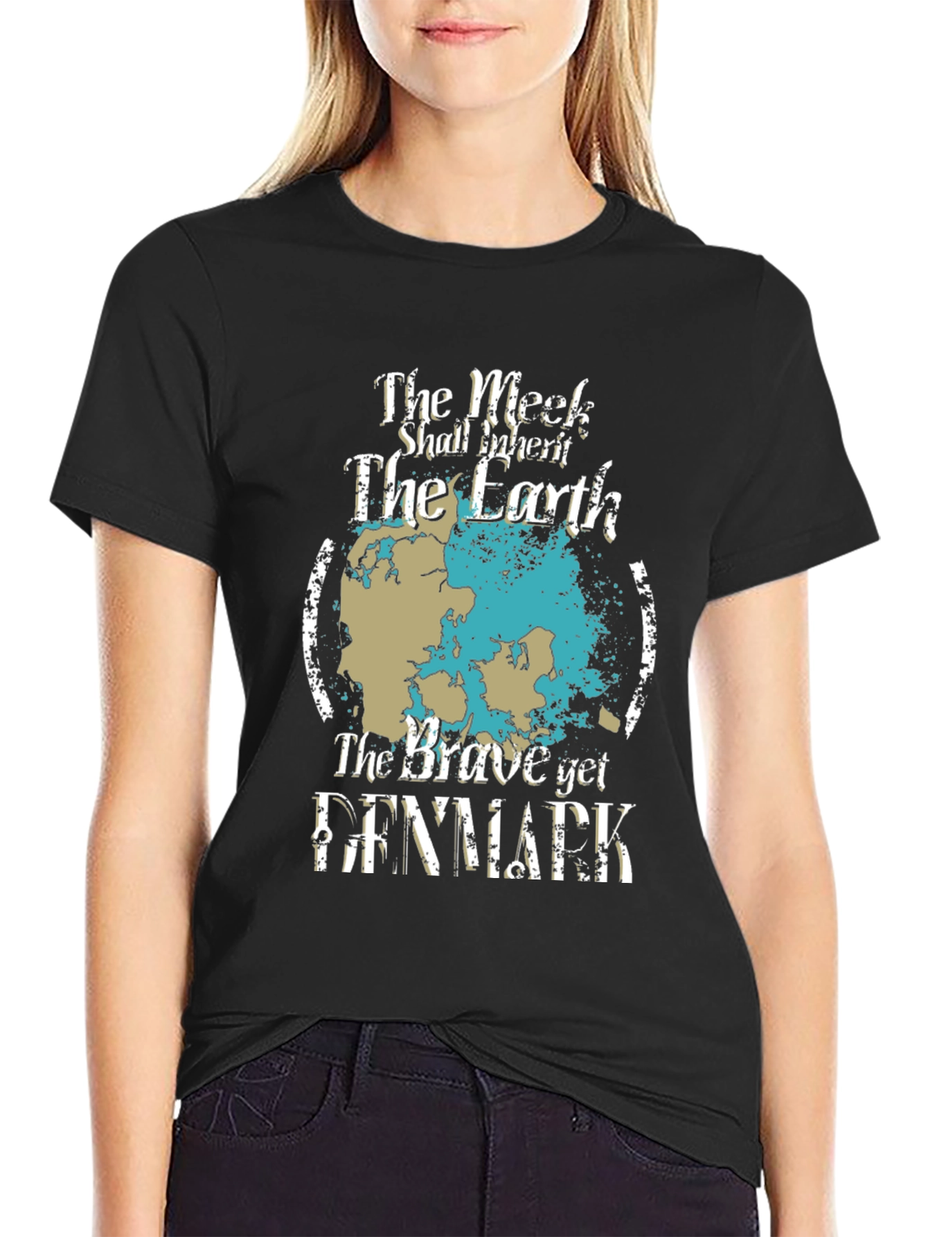 Meek Shall Inherit Earth Denmark Graphic Tee