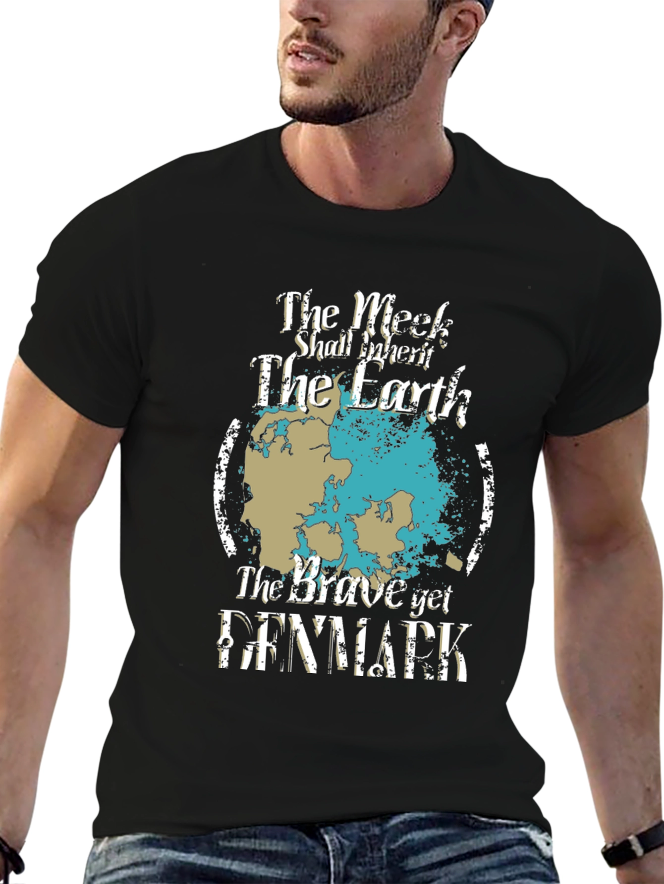 Meek Shall Inherit Earth Denmark Graphic Tee