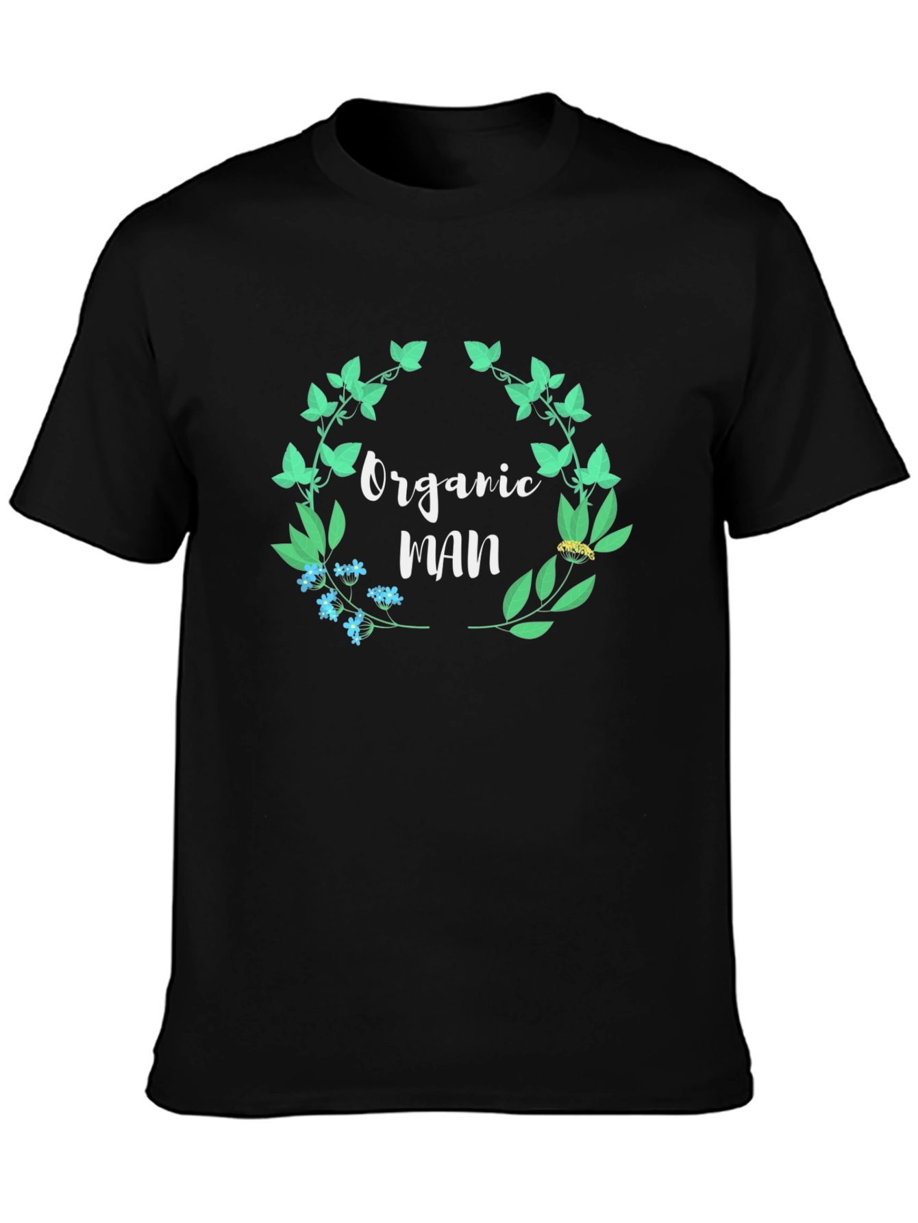 Organic Man Graphic Tee - Black