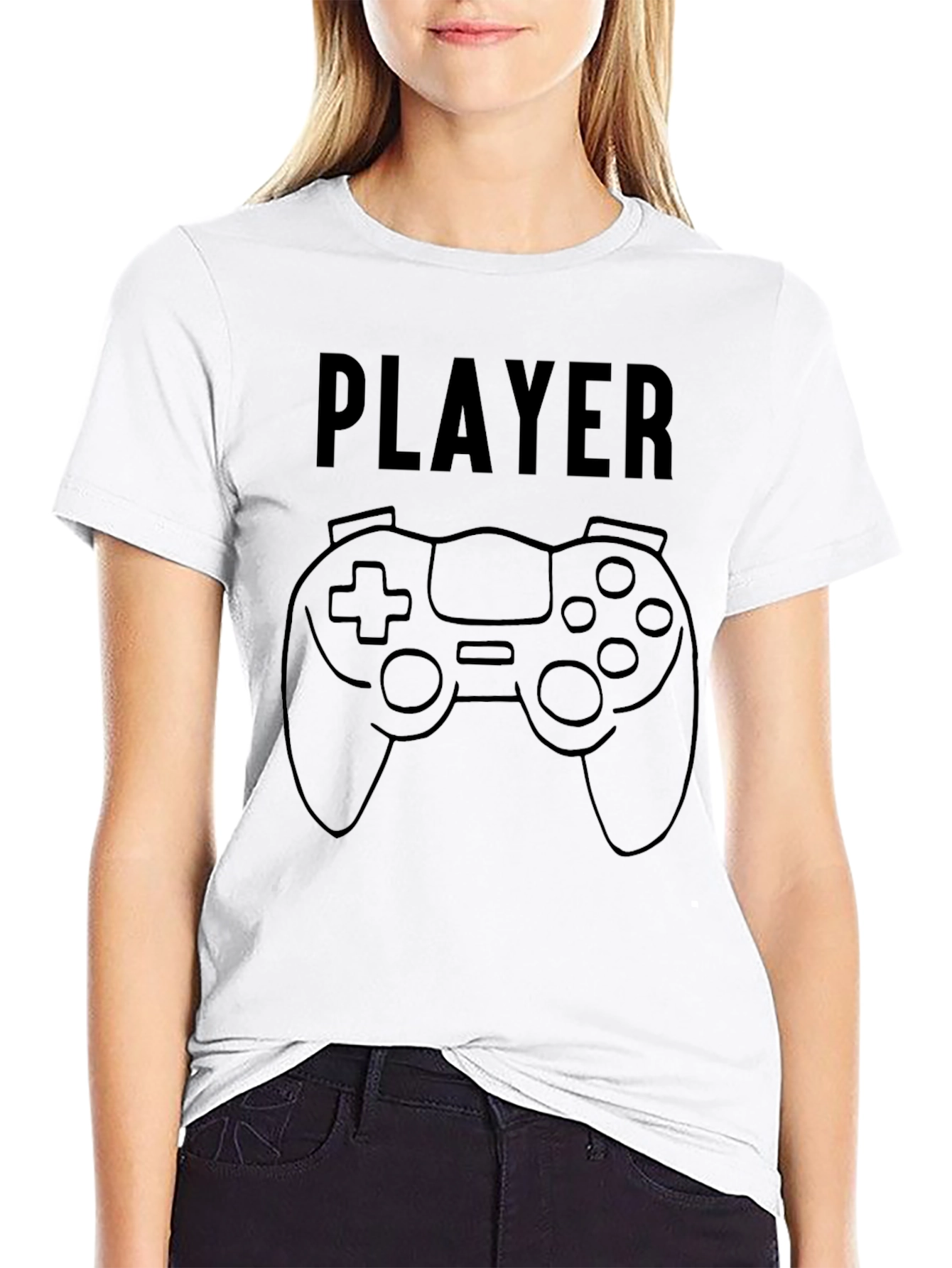 Player Graphic Tee - Gamer Controller T-Shirt