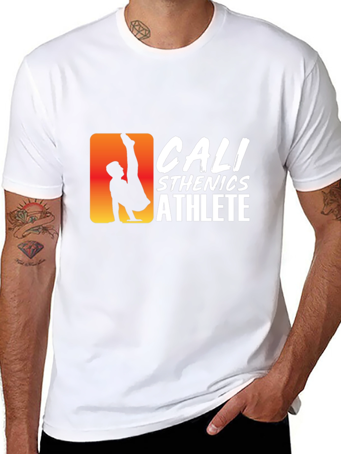 Calisthenics Athlete Graphic T-Shirt