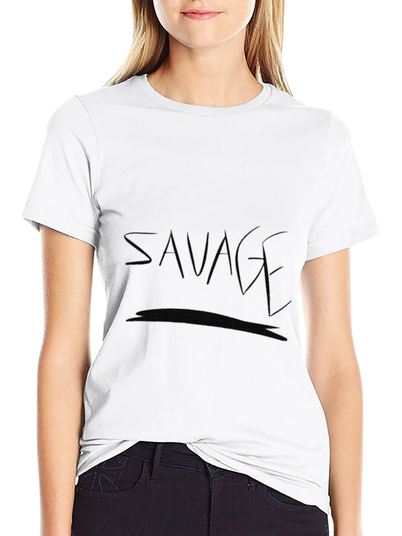 Savage Graphic Black T-Shirt