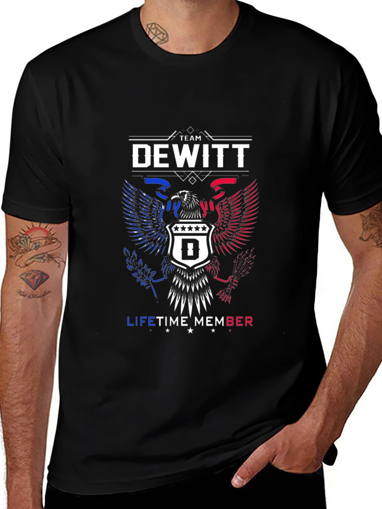 Team DeWitt Lifetime Member T-Shirt