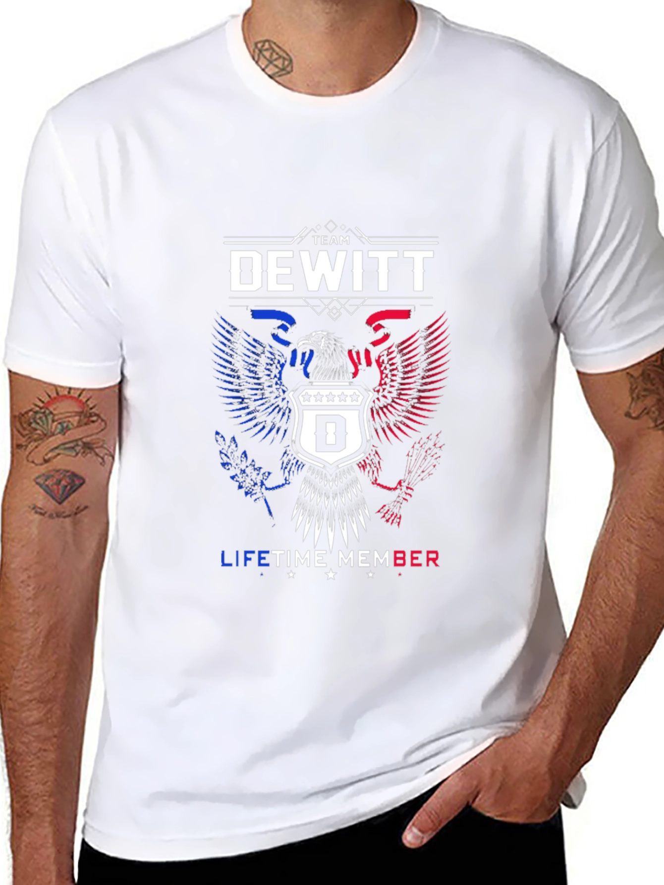 Team DeWitt Lifetime Member T-Shirt