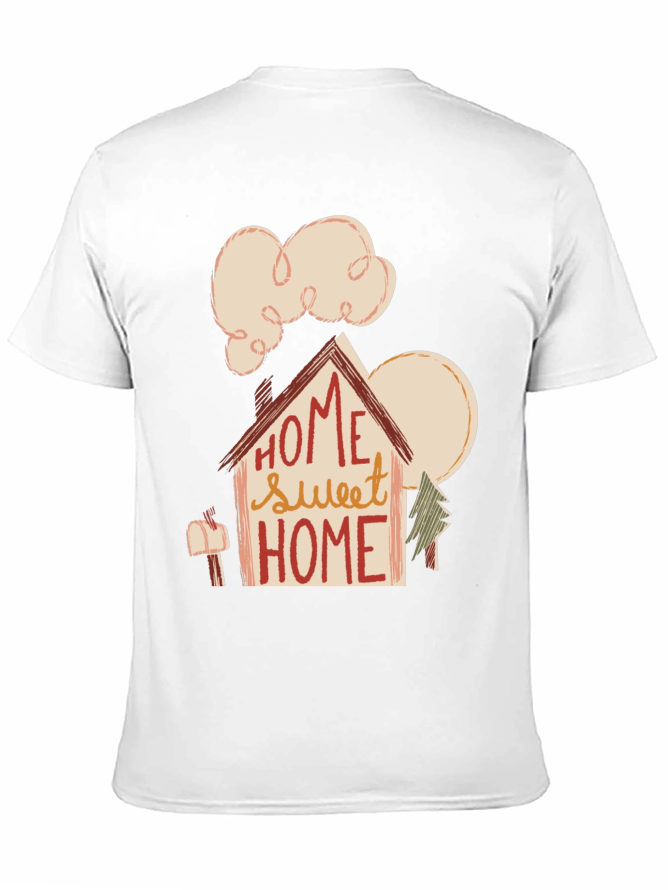 Home Sweet Home Graphic T-Shirt - Cozy Style