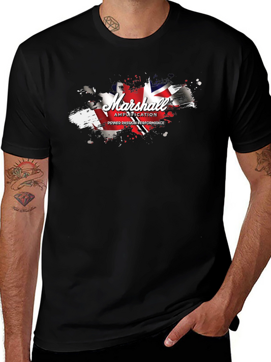 Marshall Amplification Union Jack Graphic T-Shirt