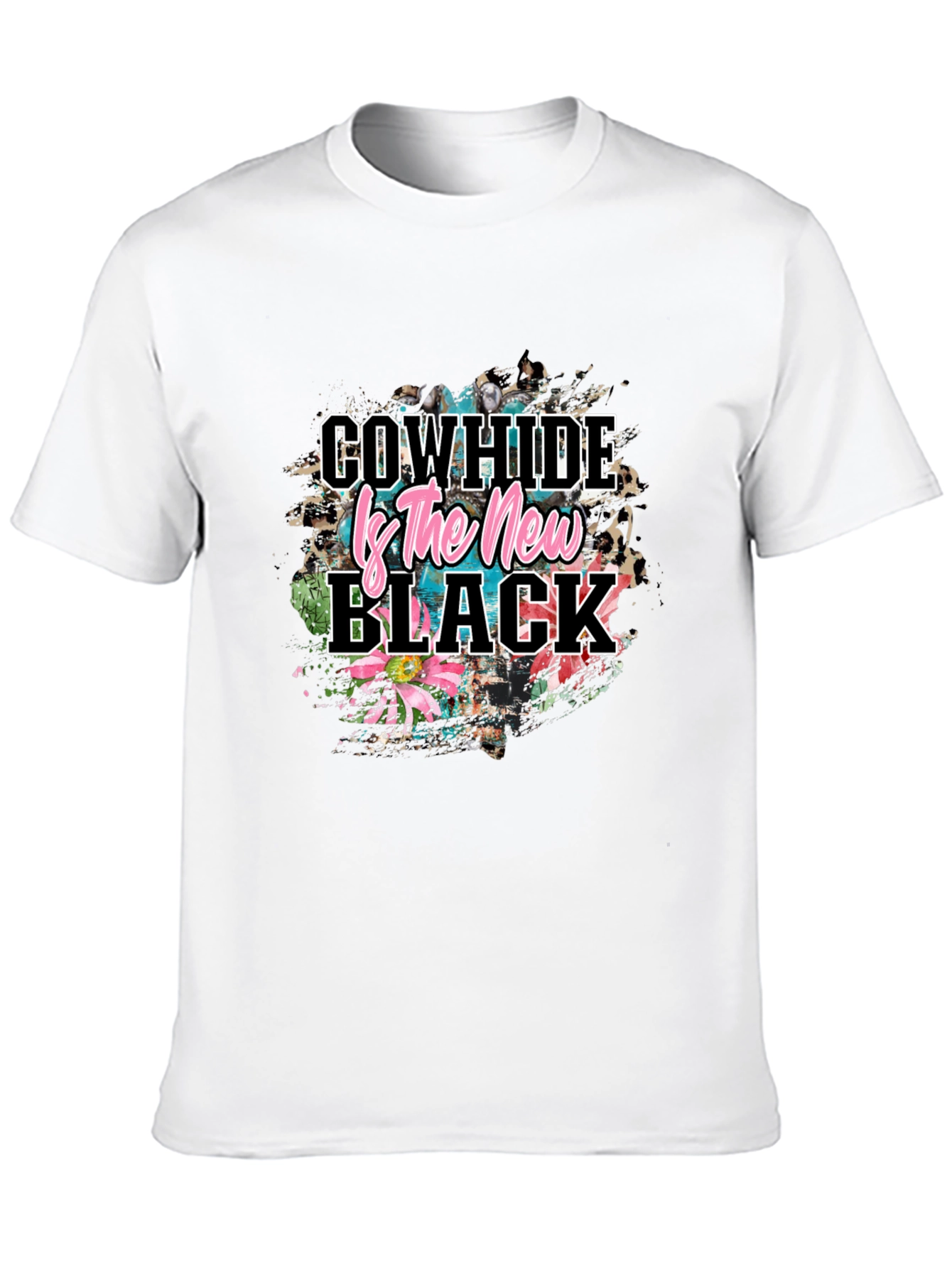 Cowhide is the New Black T-Shirt