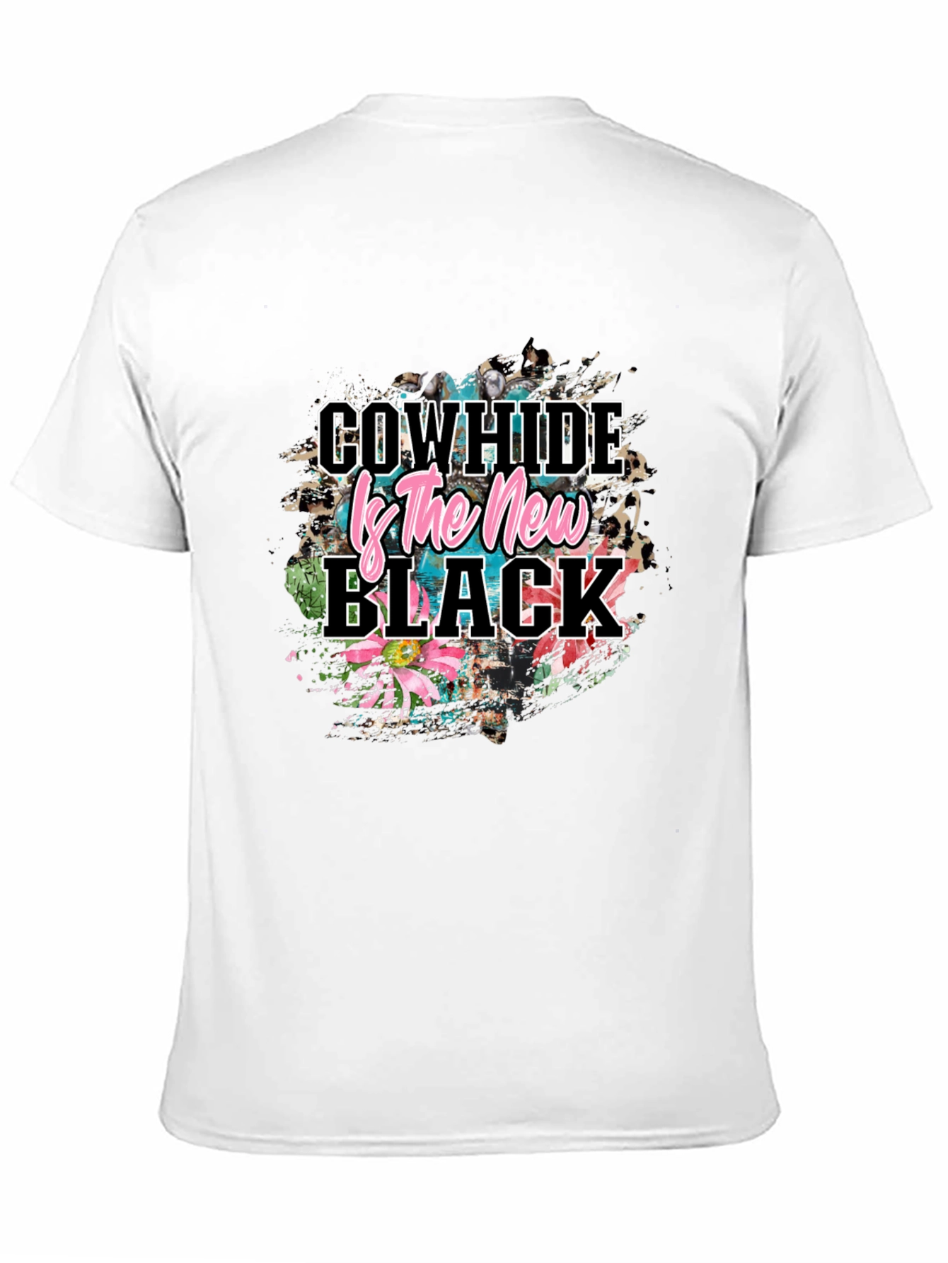 Cowhide is the New Black T-Shirt