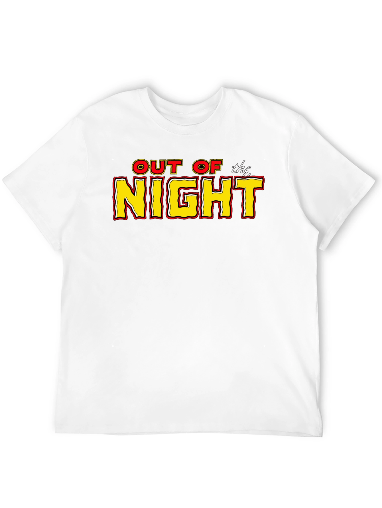 Out of the Night Black Graphic Tee