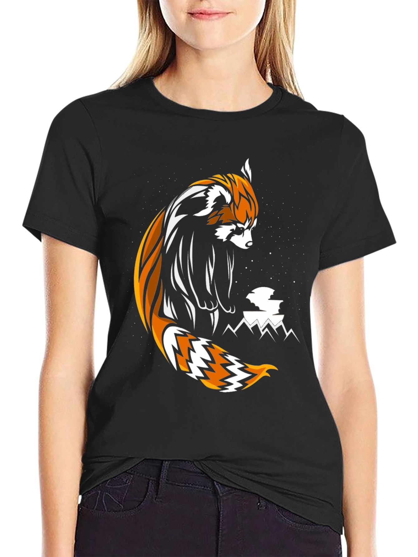 Red Panda Graphic T-Shirt - Stylish Animal Tee
