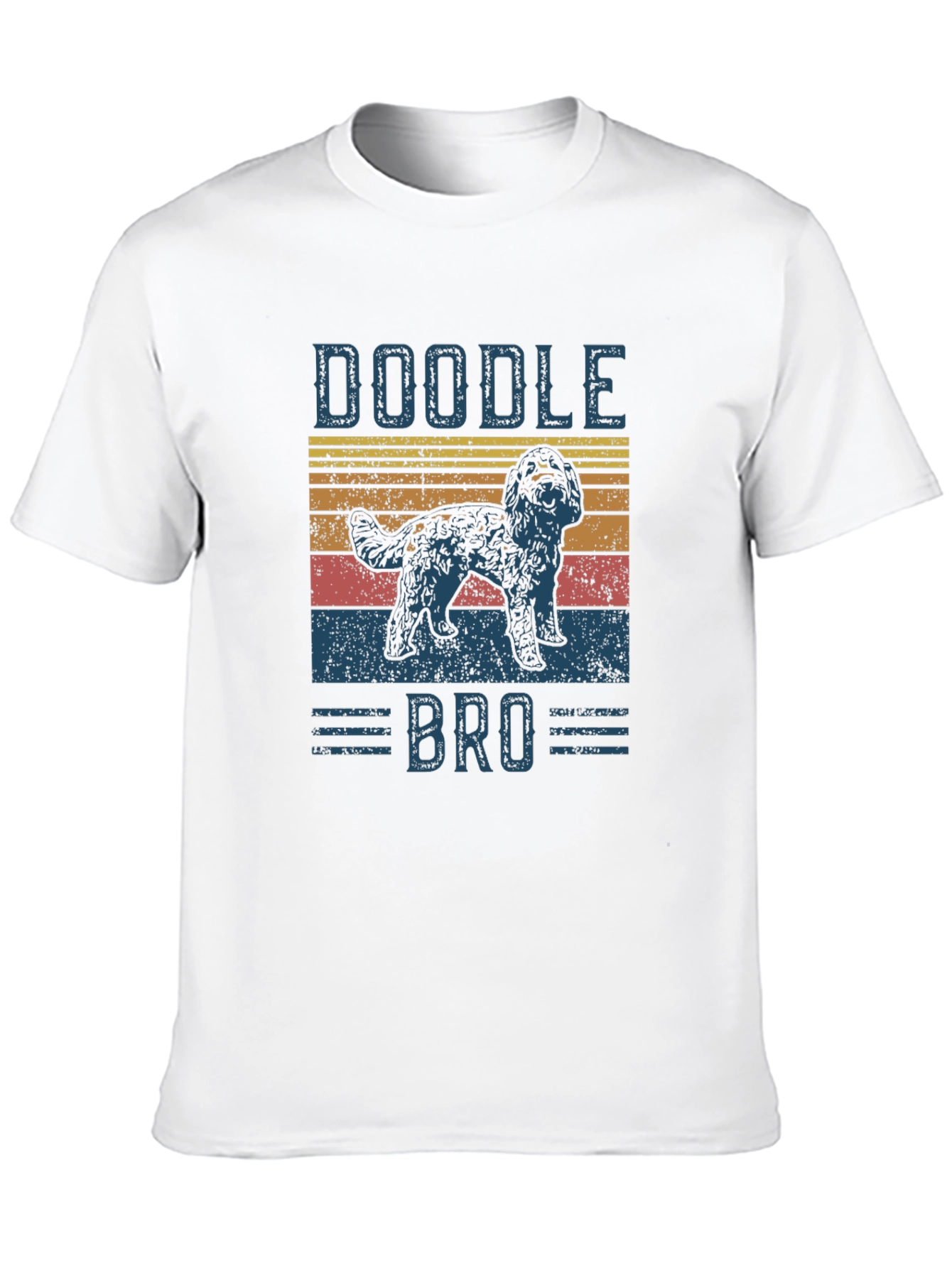 Doodle Bro T-Shirt - Retro Style Dog Tee